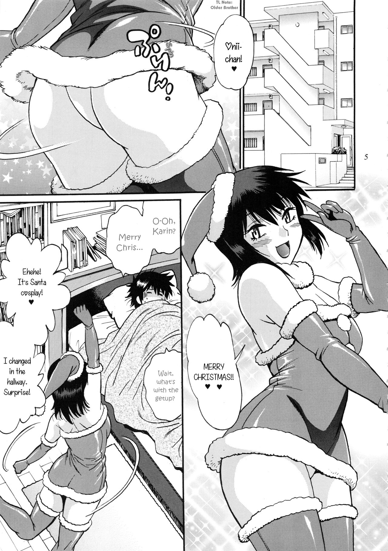 With your REAL SISTER? Or perhaps, with your STEP SISTER? page 4
