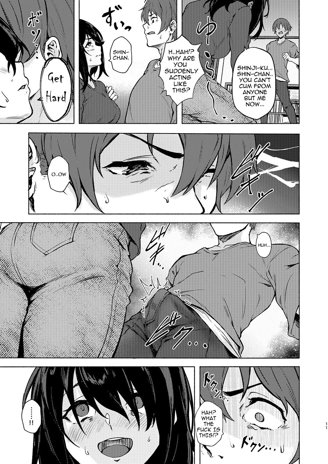 Without Control of Your Dick, You Really cannot do anything huh? Shin-chan~ page 11
