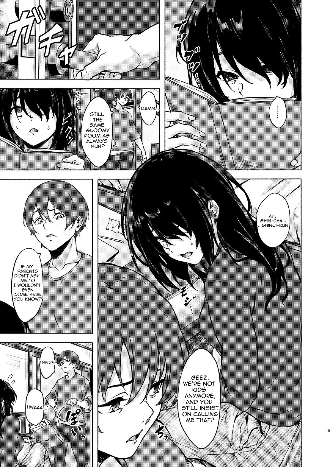 Without Control of Your Dick, You Really cannot do anything huh? Shin-chan~ page 5