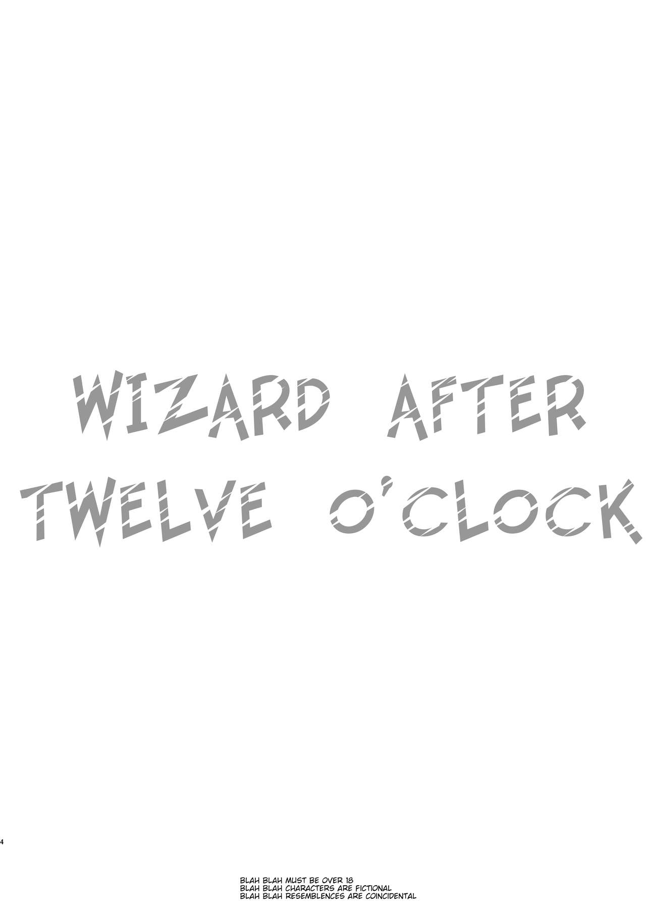Wizard after Twelve o'clock page 3