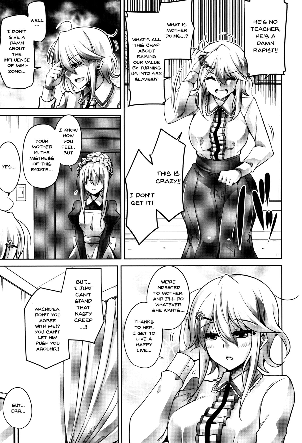 Women Like Flowers Growing From The Garden page 28