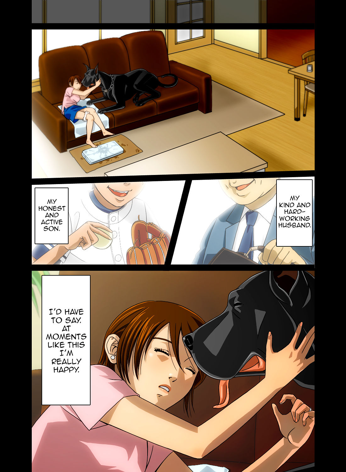 “Wonderful Life” ~Shufu to “Aiken” no Hisoyaka na Gogo~ page 39