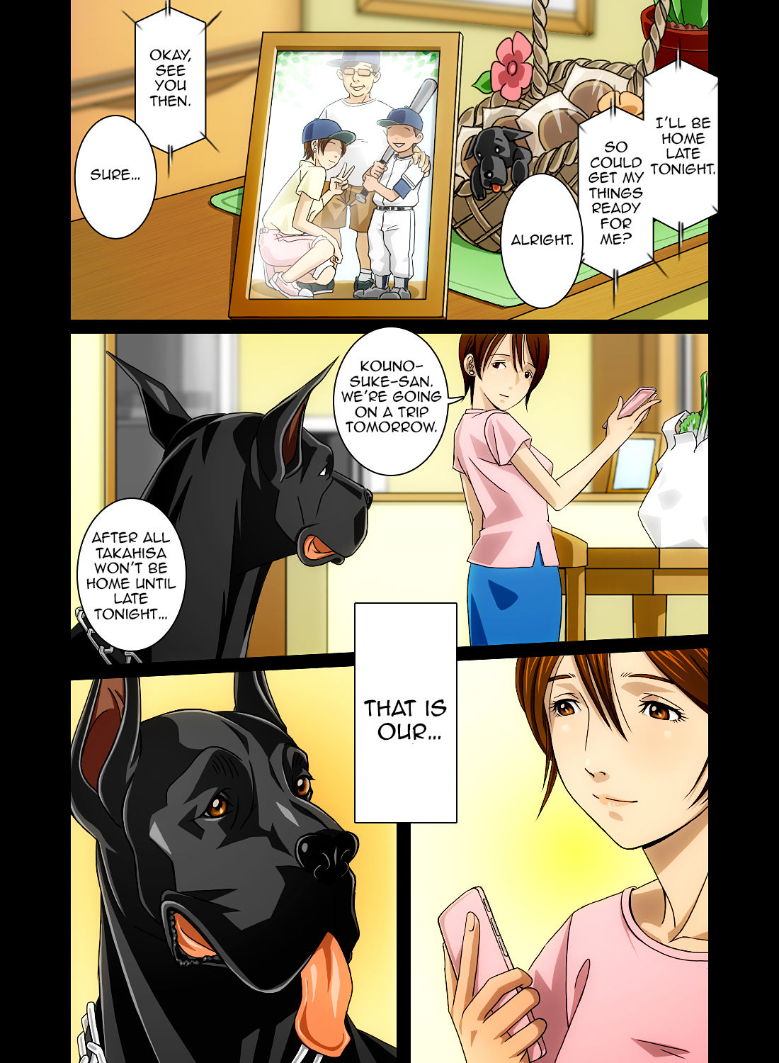 “Wonderful Life” ~Shufu to “Aiken” no Hisoyaka na Gogo~ page 42