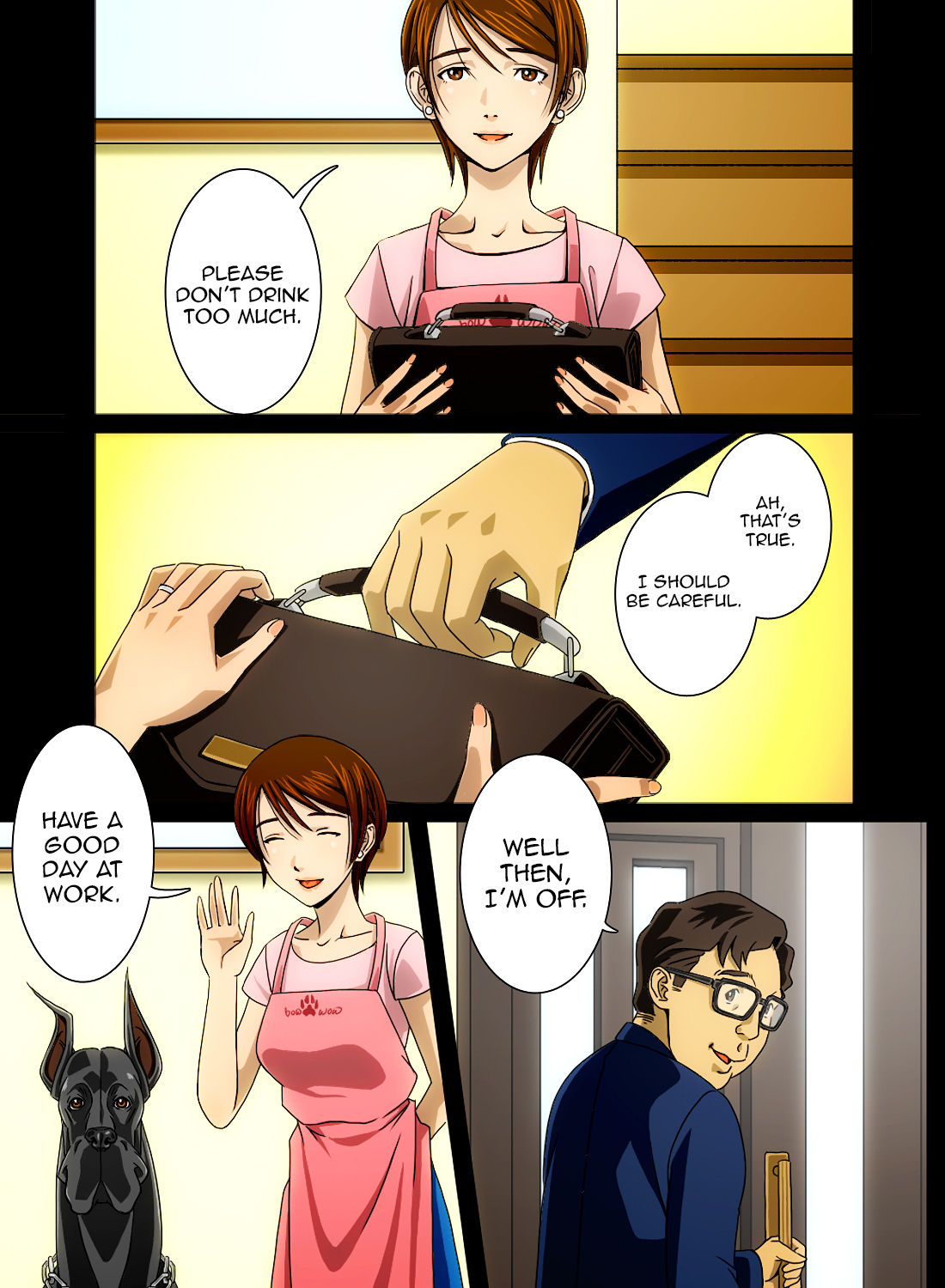 “Wonderful Life” ~Shufu to “Aiken” no Hisoyaka na Gogo~ page 8