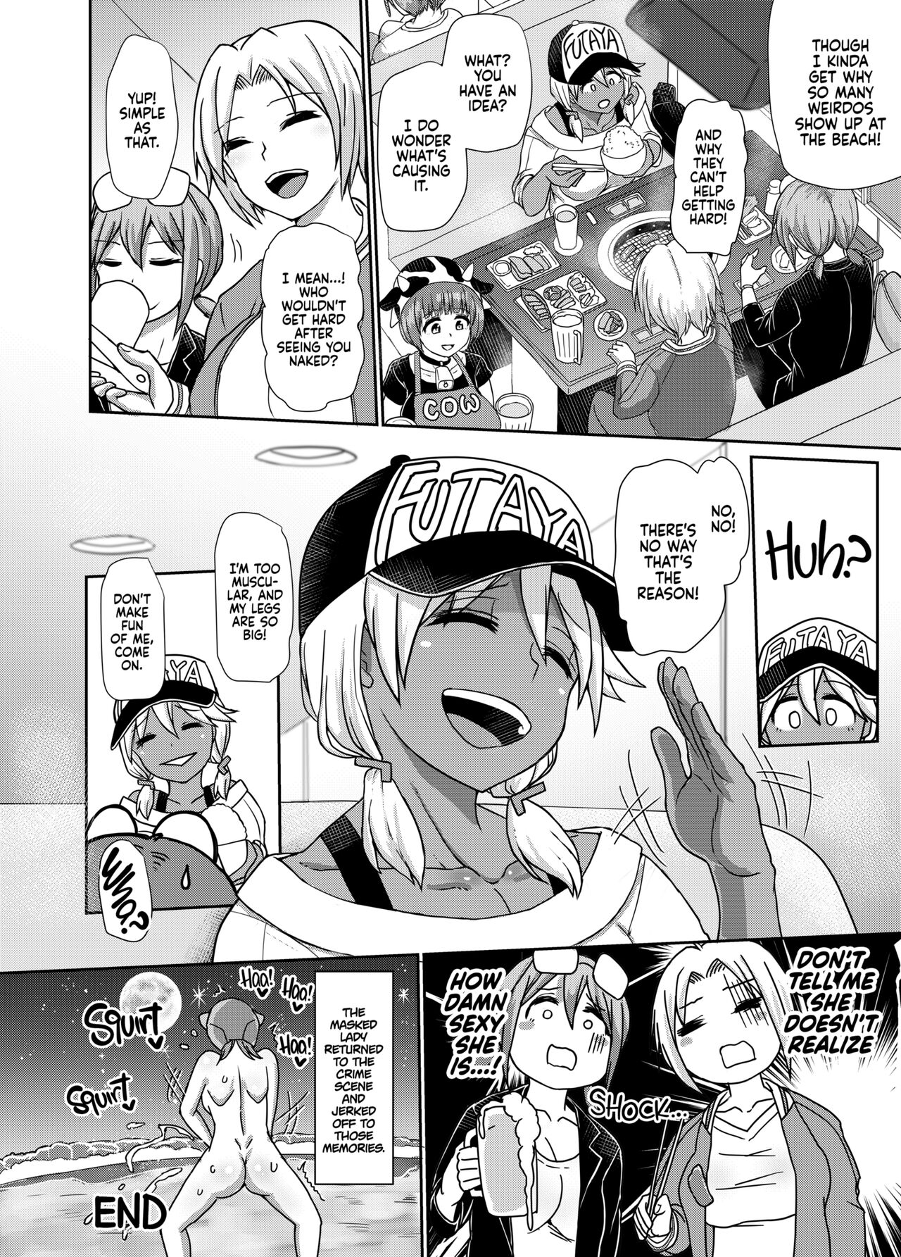 Working at the Futanari Beach Police 2 page 30