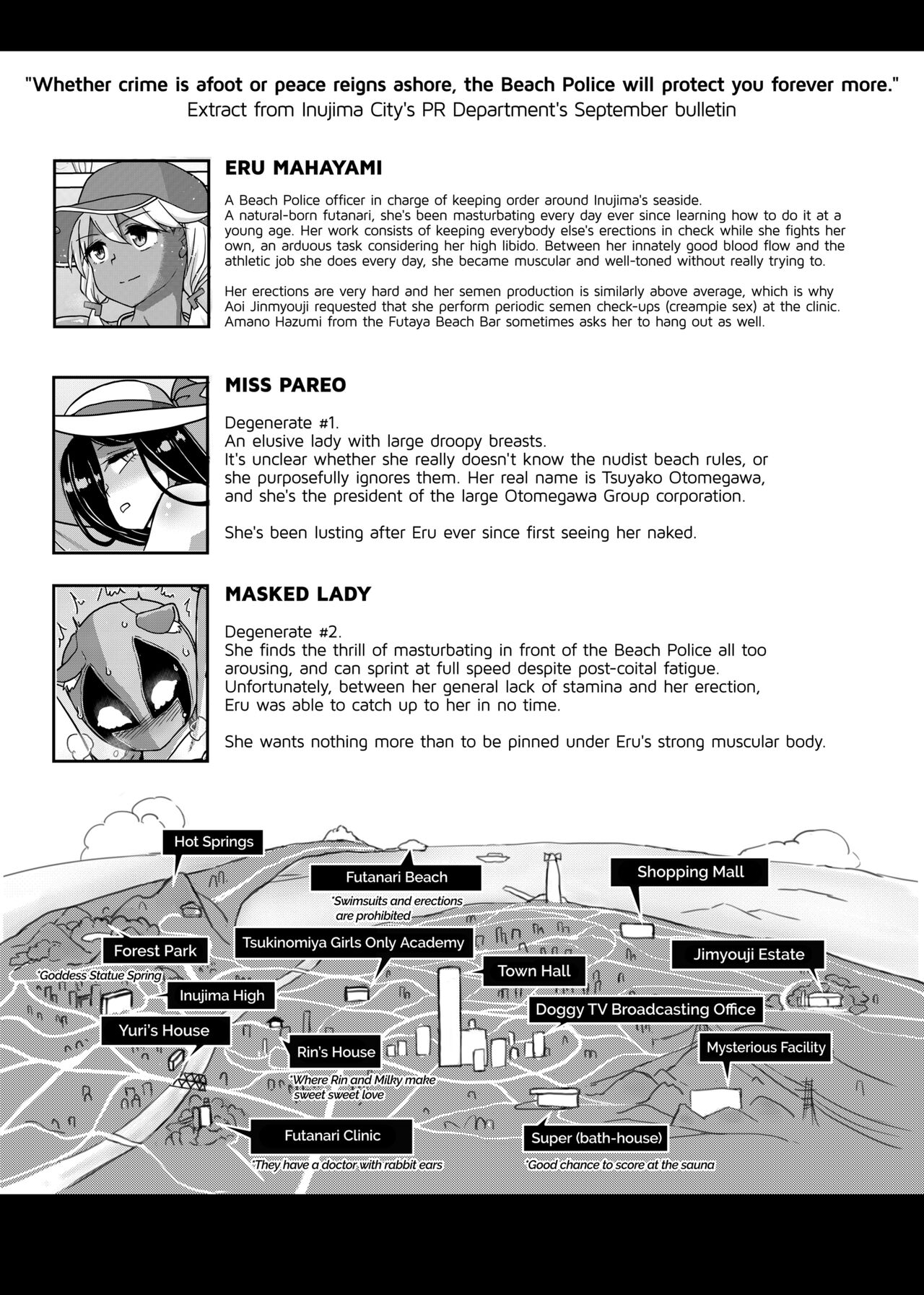 Working at the Futanari Beach Police 2 page 31