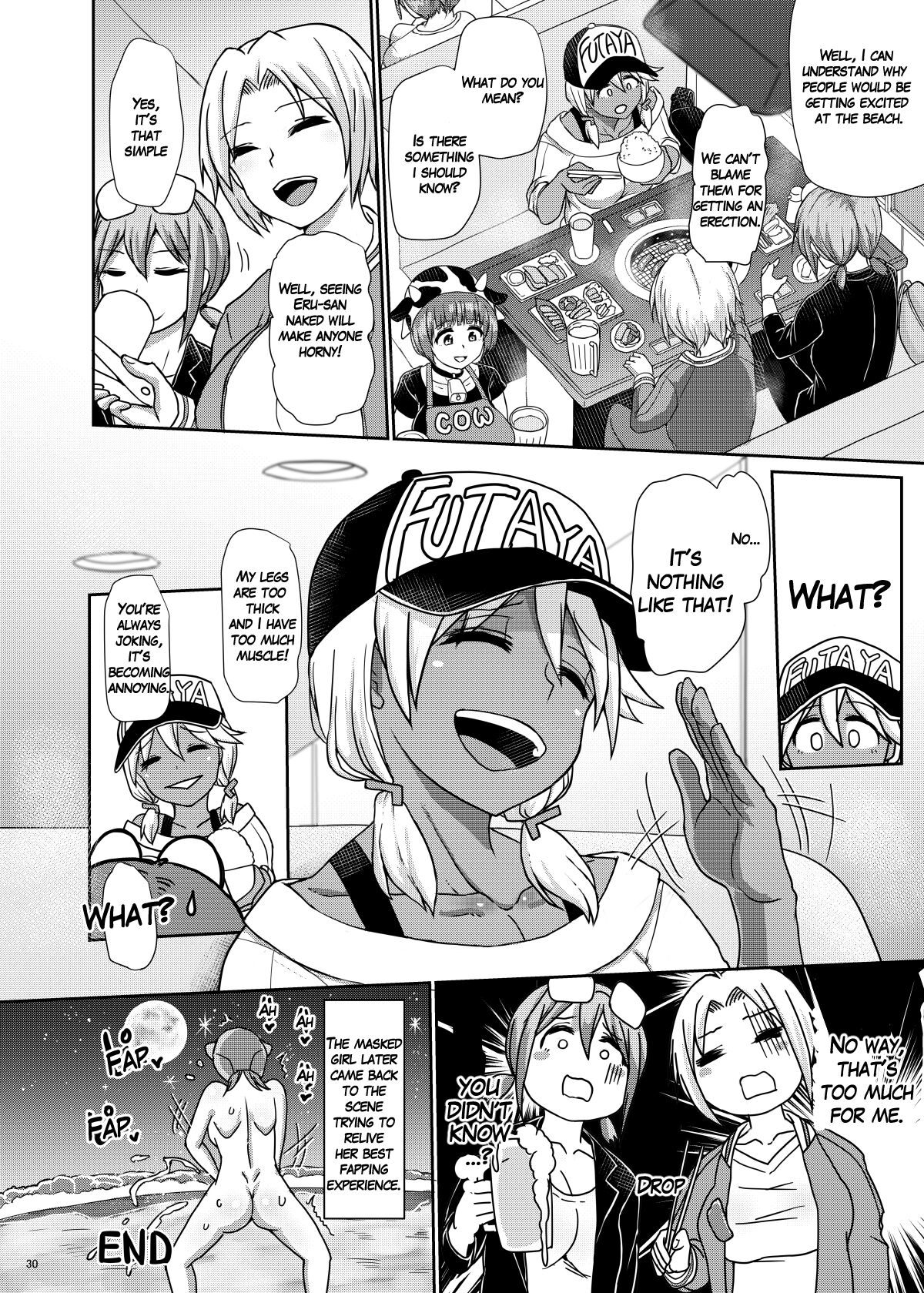 Working at the Futanari Beach Police 2 page 30