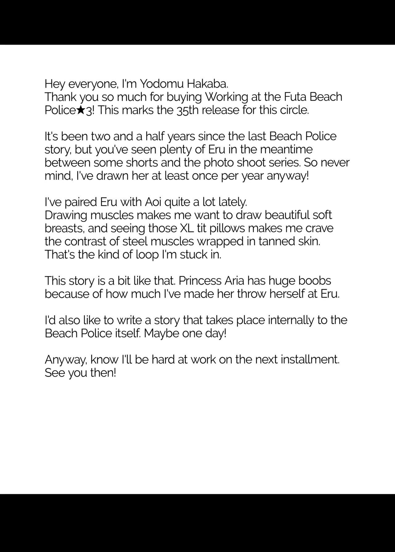 Working at the Futanari Beach Police 3 page 44