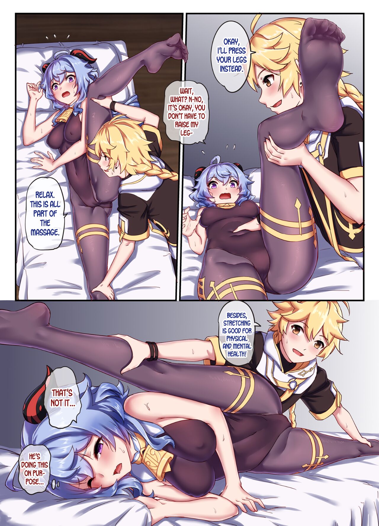 Working Overtime With Ganyu page 11