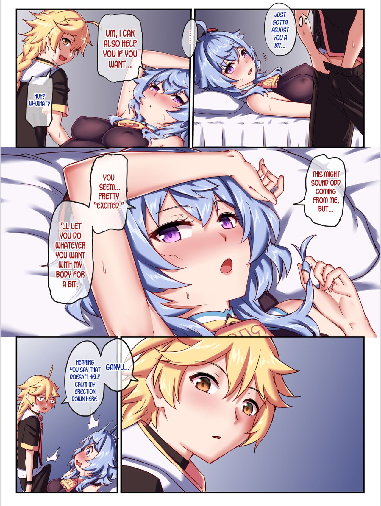Working Overtime With Ganyu page 13