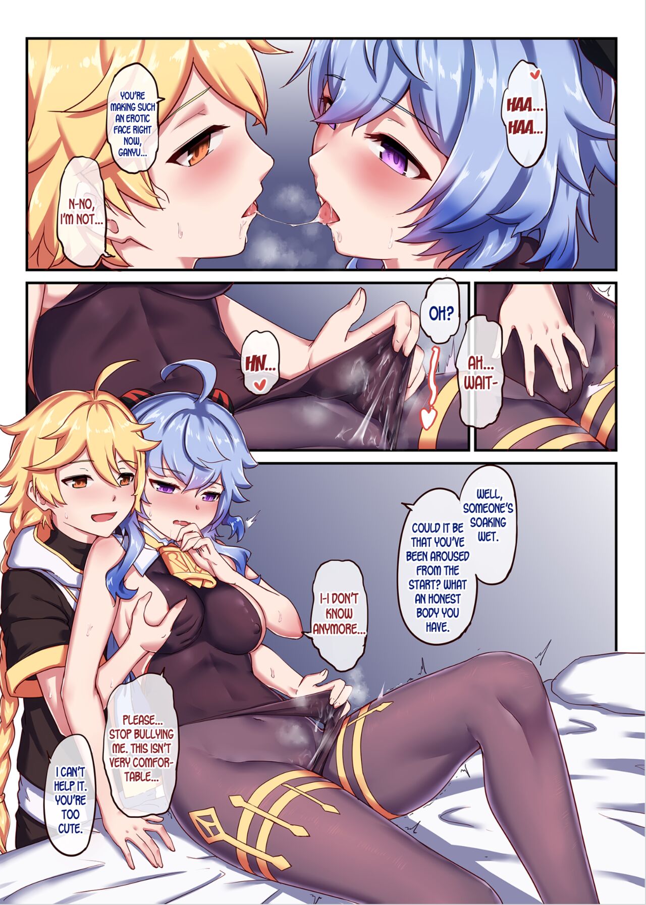 Working Overtime With Ganyu page 16