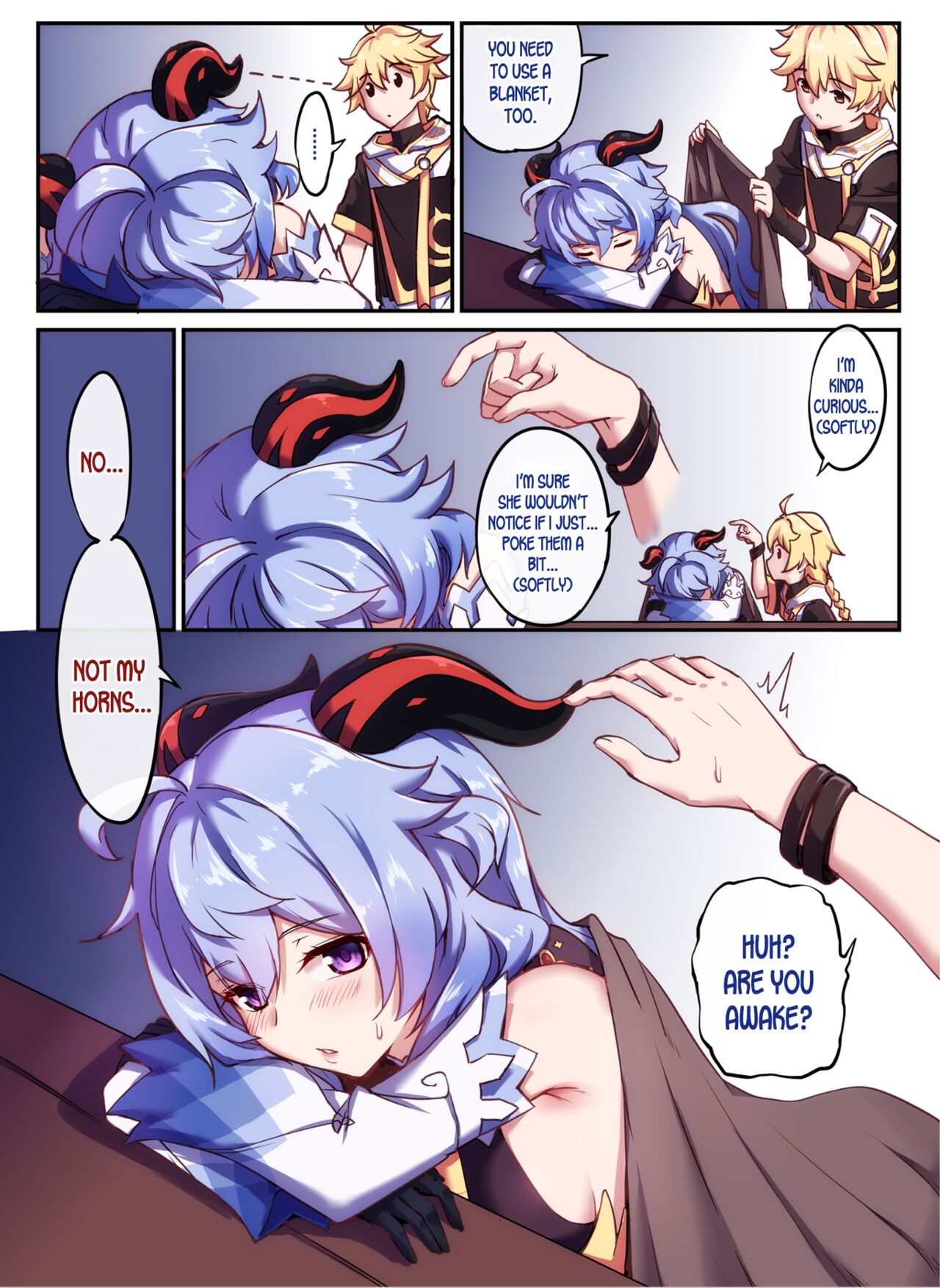 Working Overtime With Ganyu page 2