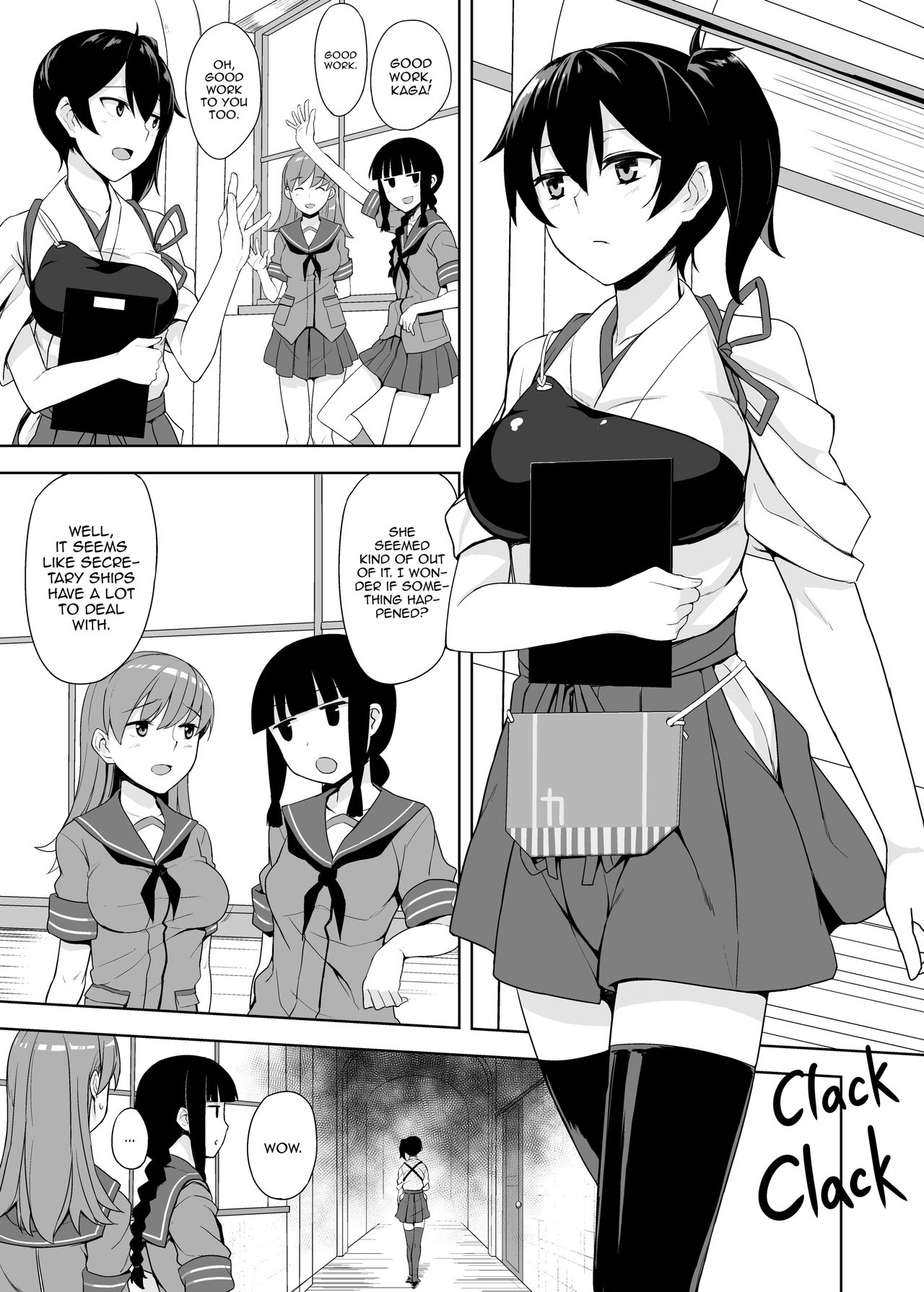 Worries of the Secretary Ship Kaga page 3