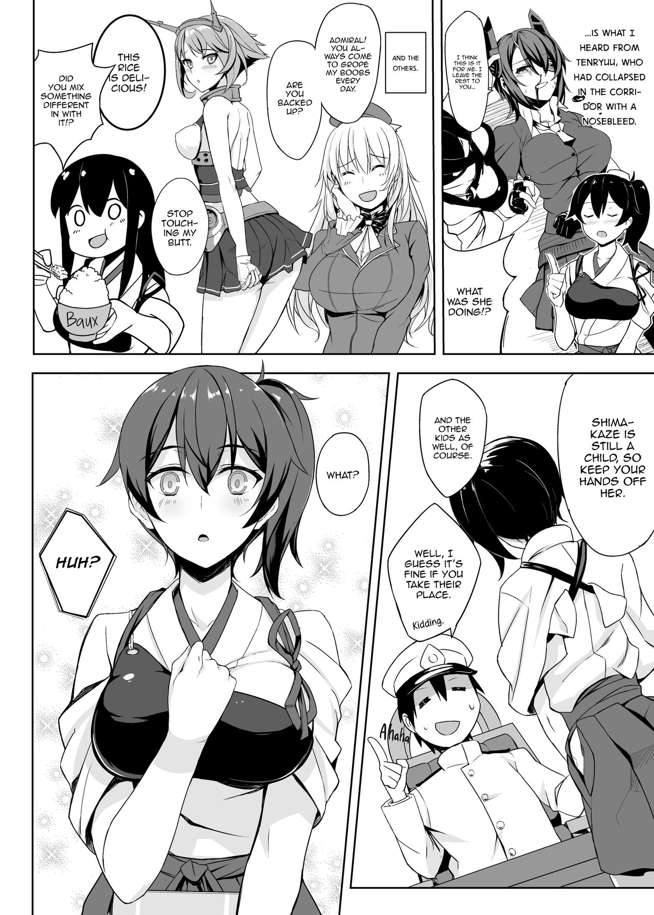 Worries of the Secretary Ship Kaga page 8