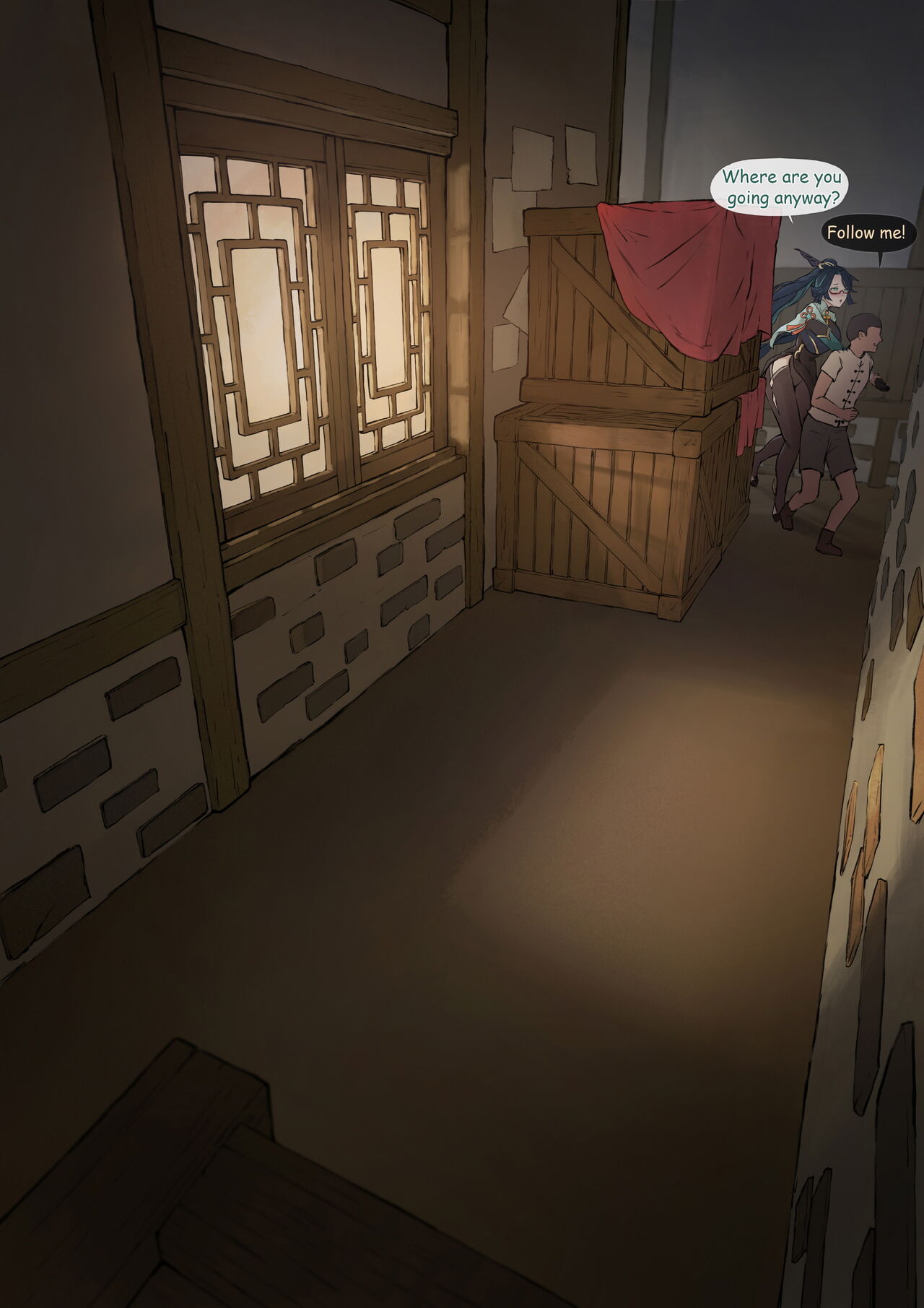 Xianyun - Back alley(text) page 1