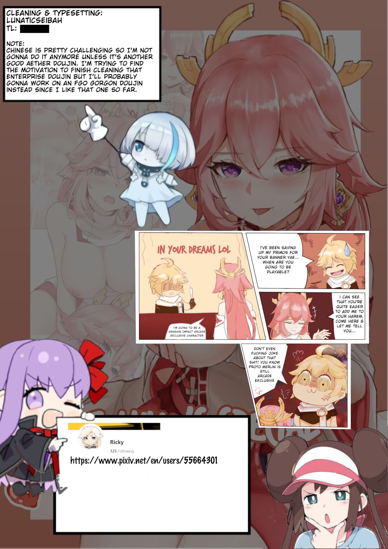 Yae Miko's special service page 13