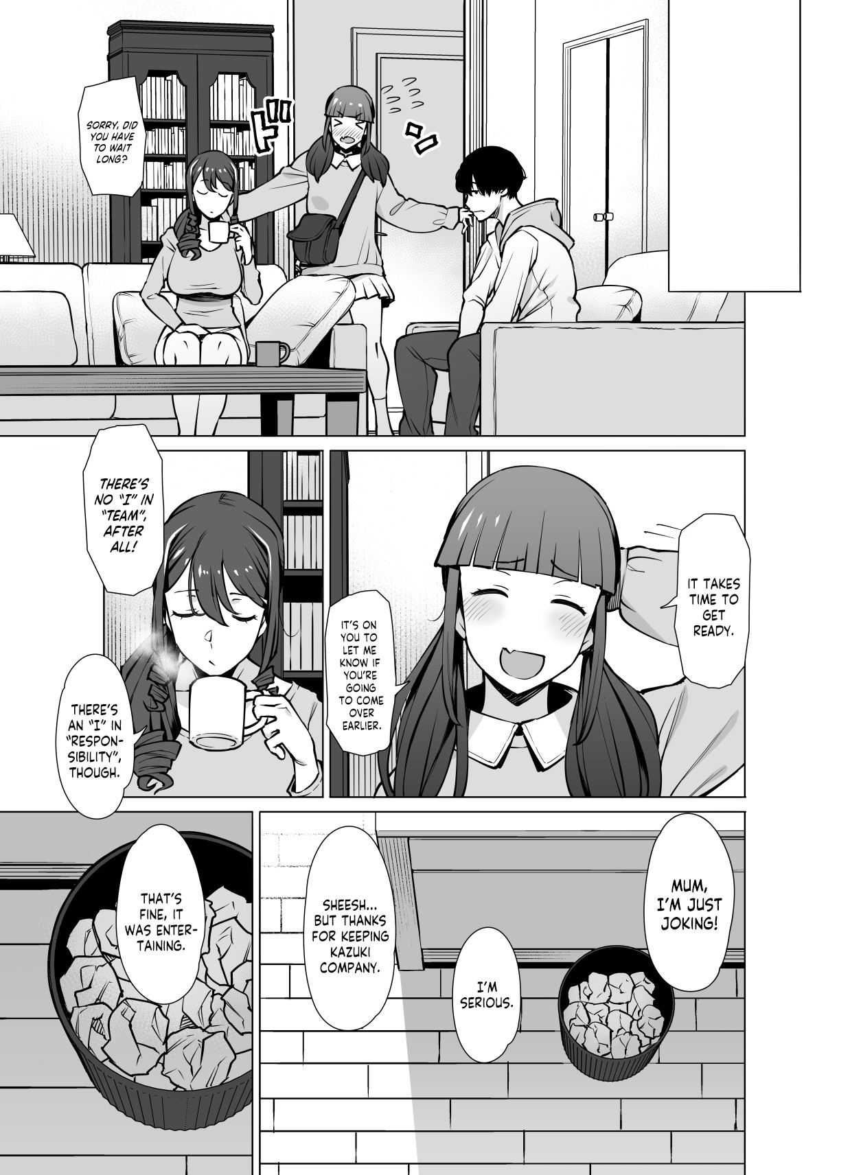 Yamazaki Makie (3X Years Old), Becoming Fuck Buddies with her Daughter's Boyfriend page 62