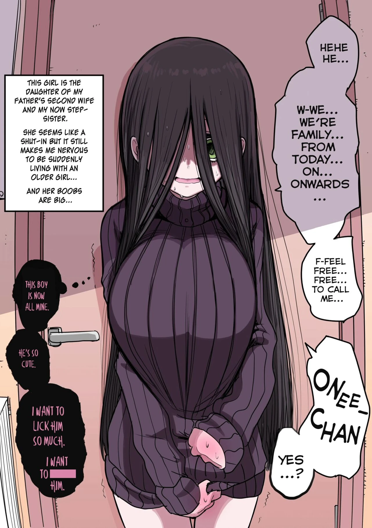 Yami Zokusei Giri Nee-chan page 1