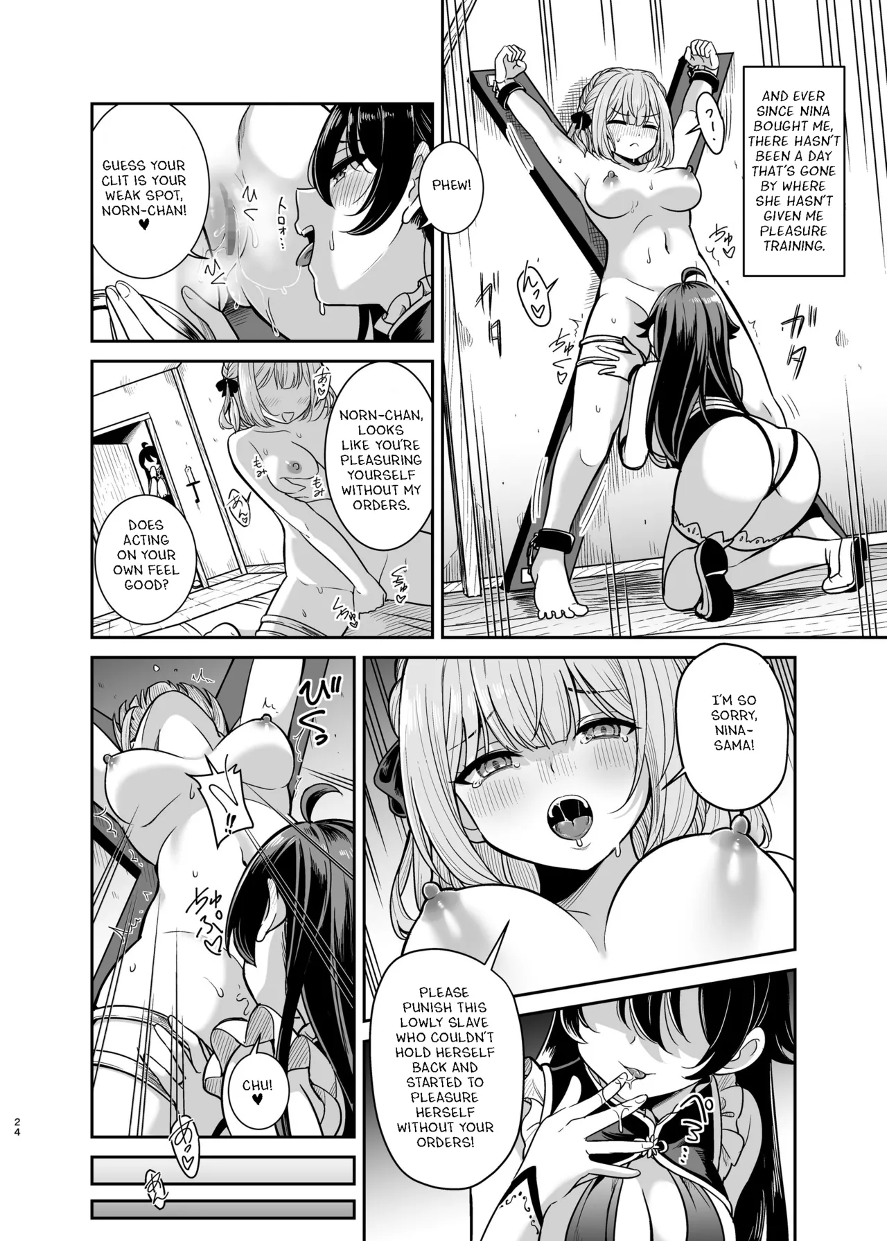 Yandere Mistress Sex Slave Education - Noble who Buys Childhood Friend page 23