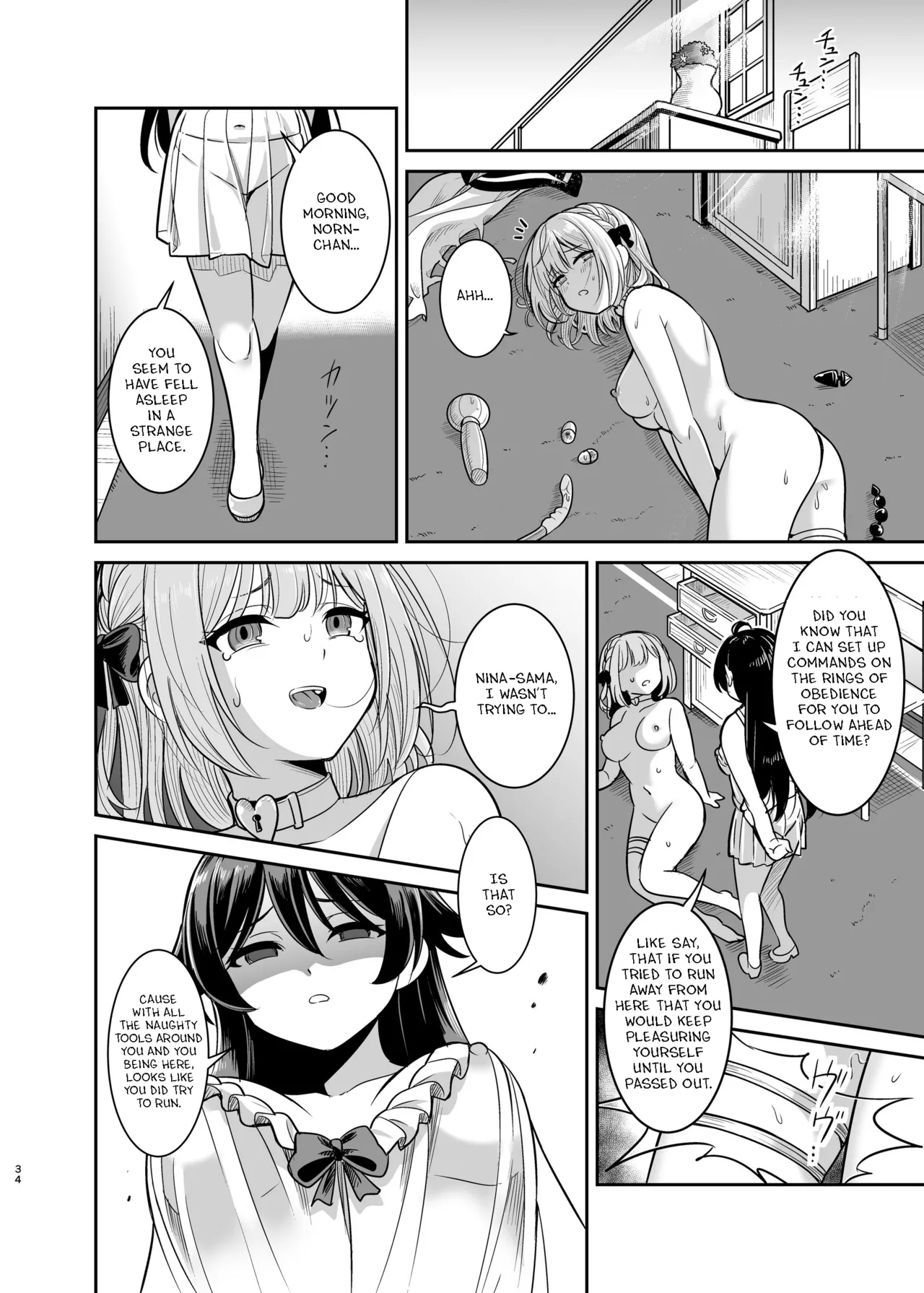 Yandere Mistress Sex Slave Education - Noble who Buys Childhood Friend page 33
