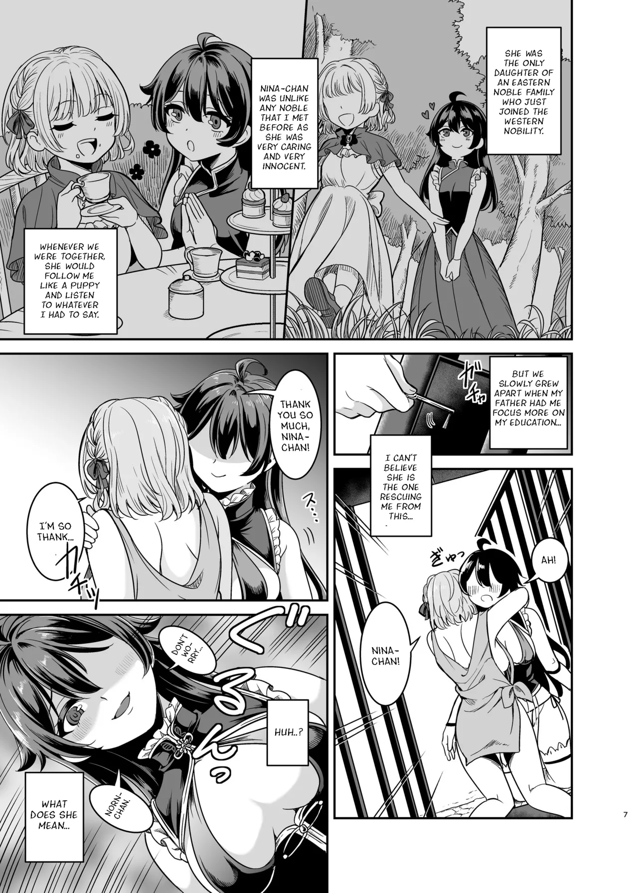 Yandere Mistress Sex Slave Education - Noble who Buys Childhood Friend page 6