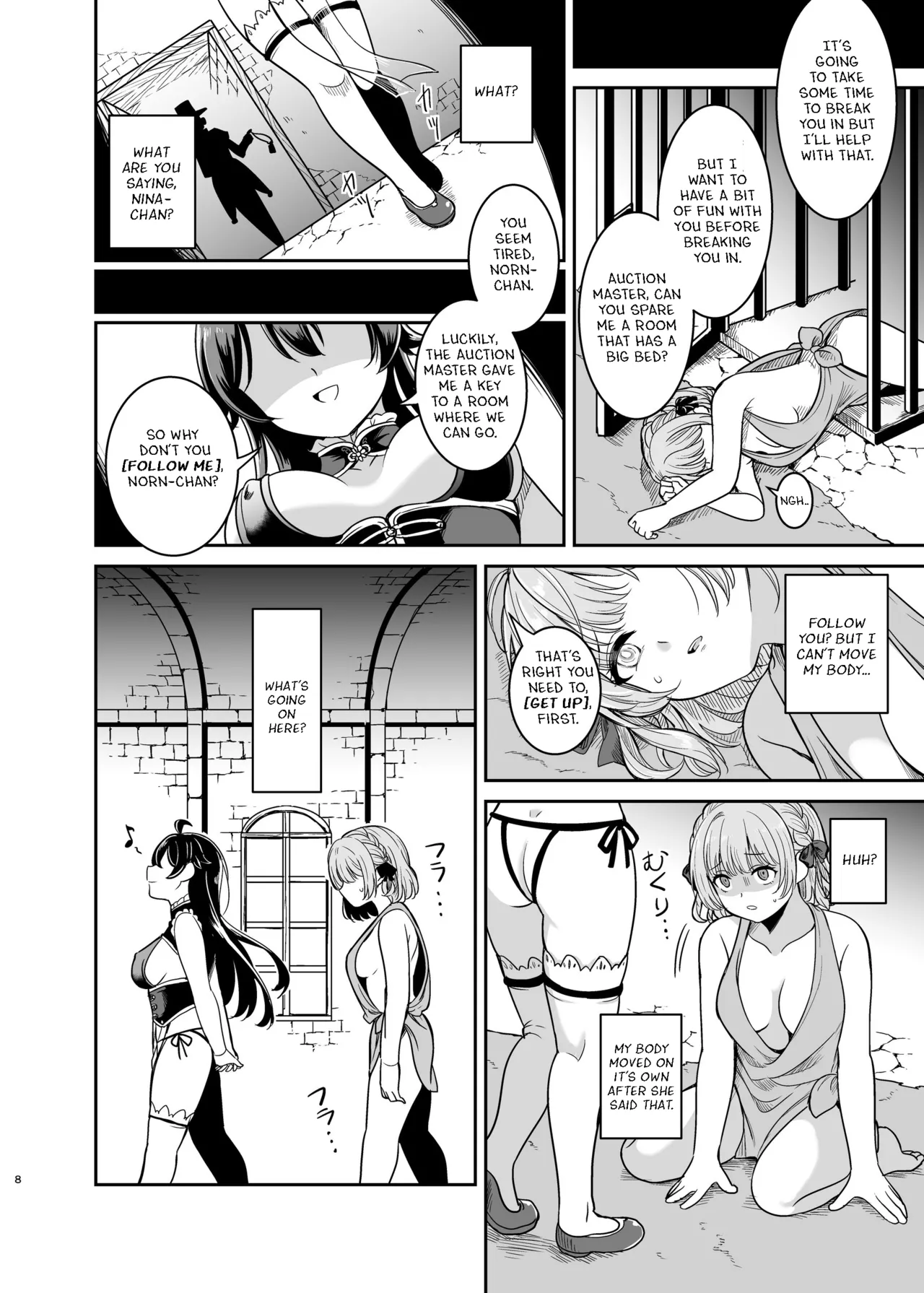 Yandere Mistress Sex Slave Education - Noble who Buys Childhood Friend page 7