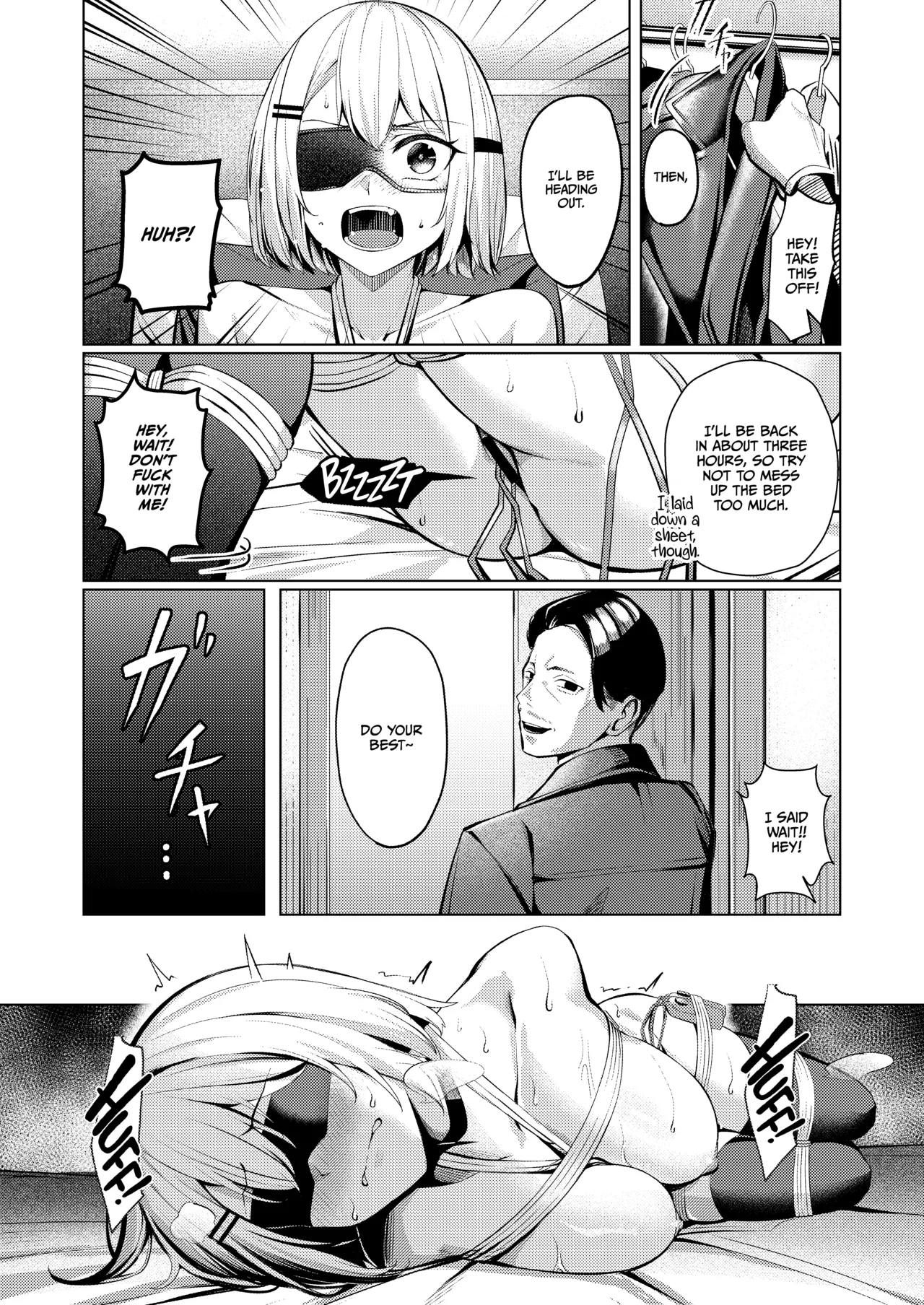 Yankee-chan ga Netorarete Kyokon no Toriko ni Naru Hanashi page 16