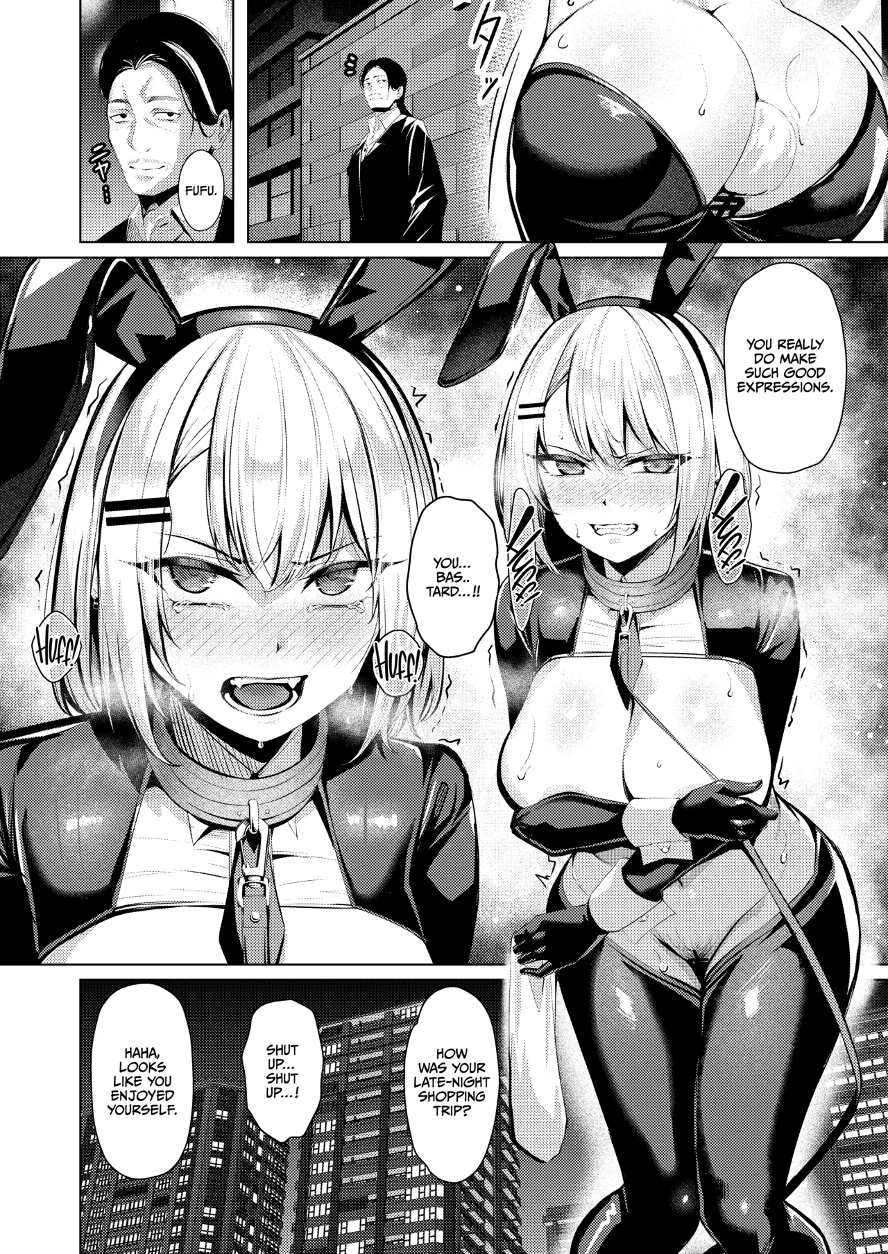 Yankee-chan ga Netorarete Kyokon no Toriko ni Naru Hanashi page 38