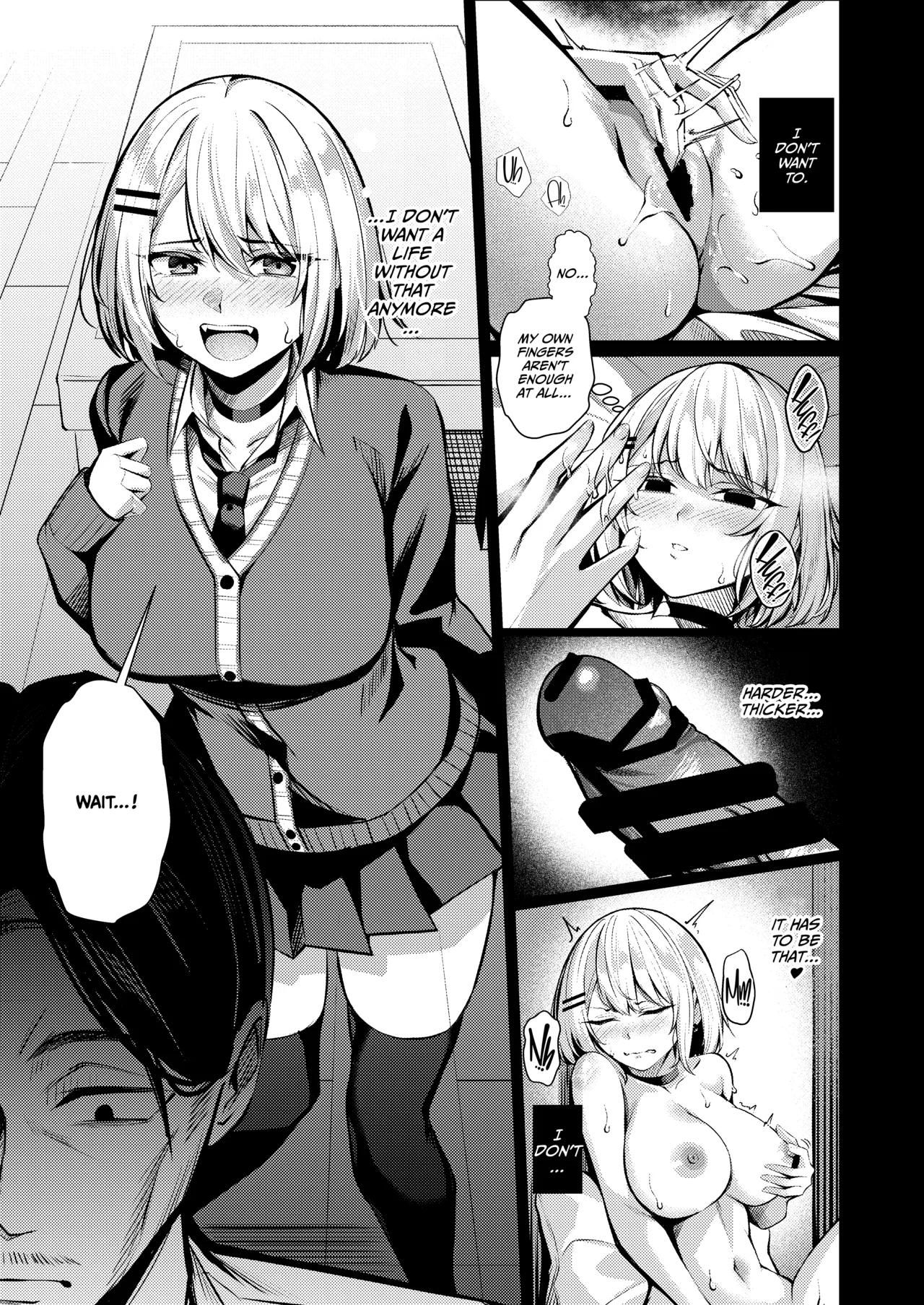 Yankee-chan ga Netorarete Kyokon no Toriko ni Naru Hanashi page 53