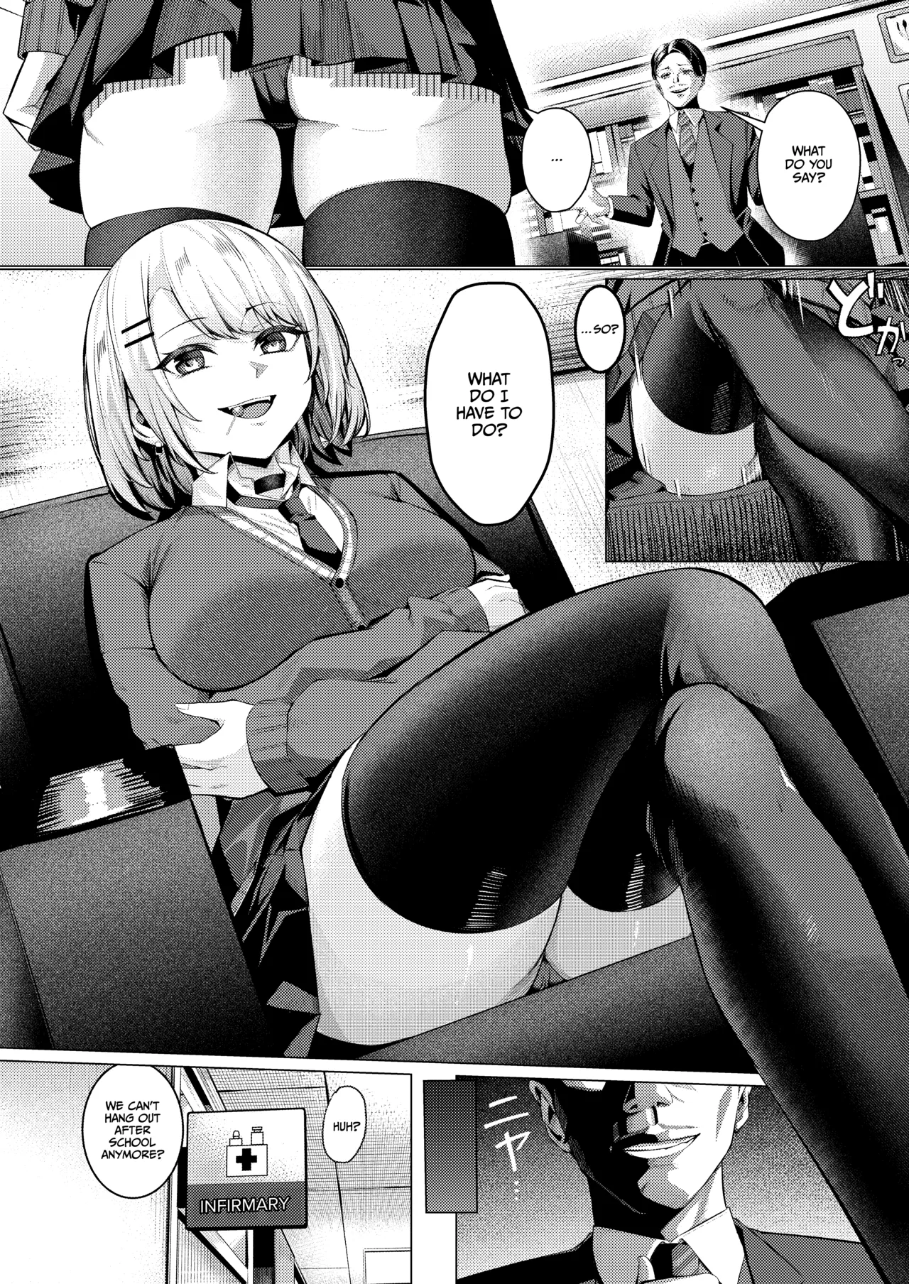 Yankee-chan ga Netorarete Kyokon no Toriko ni Naru Hanashi page 6