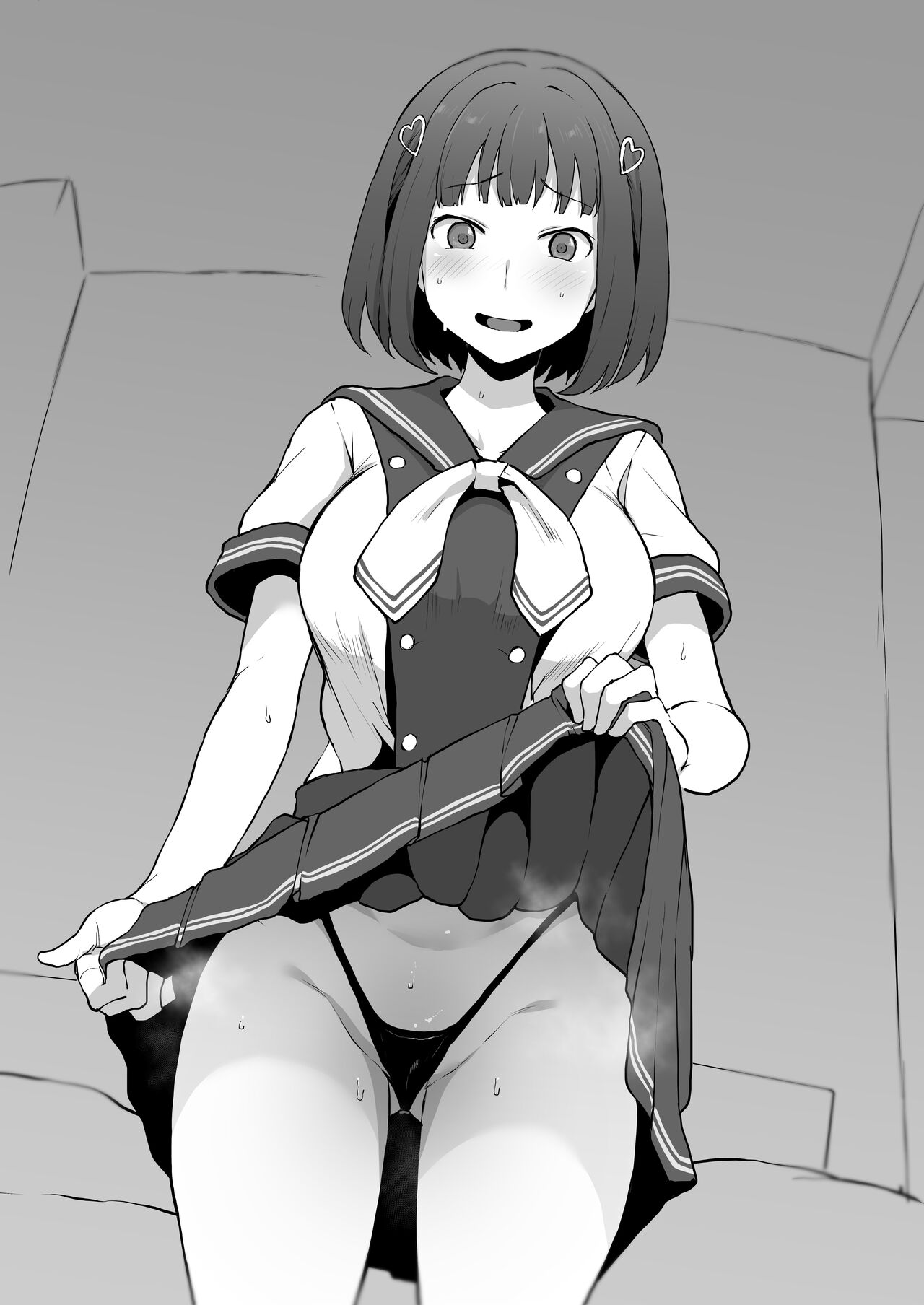 Yarichin kara Imouto to Osananajimi no Honnou Mukidashi na Shashin o Katte Shikoru Hon page 40