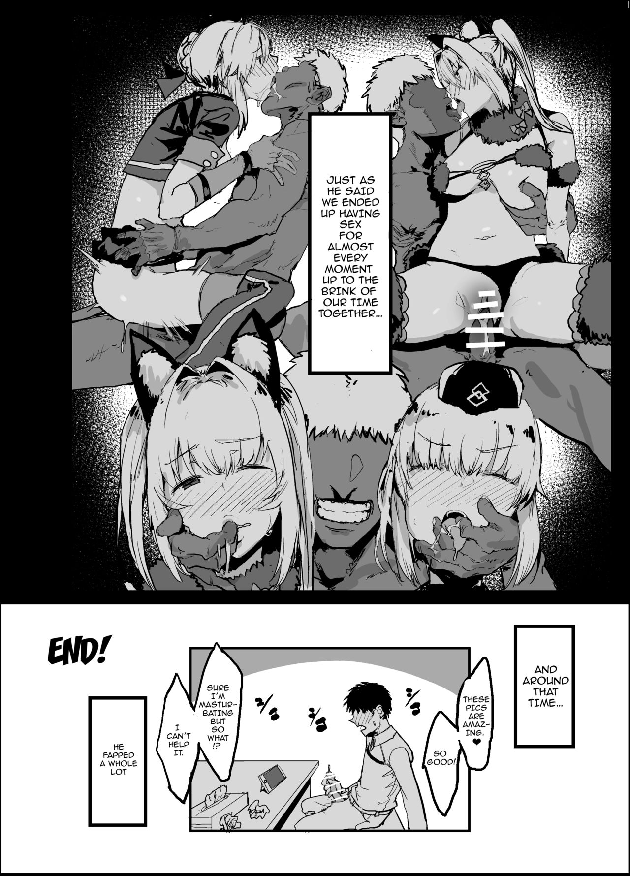 Yarichin ni Gohoushi Sex Suru Nama Onaho to Seishori Maid Netorase Hon page 21