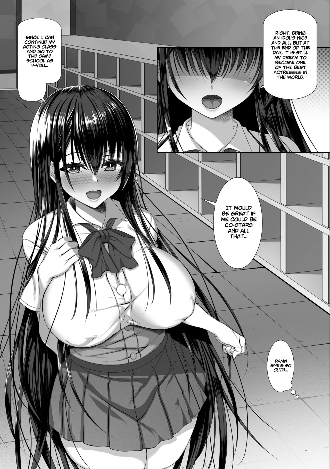 Yarichin Yarou Shika Shiranai Mesu no Kao page 4