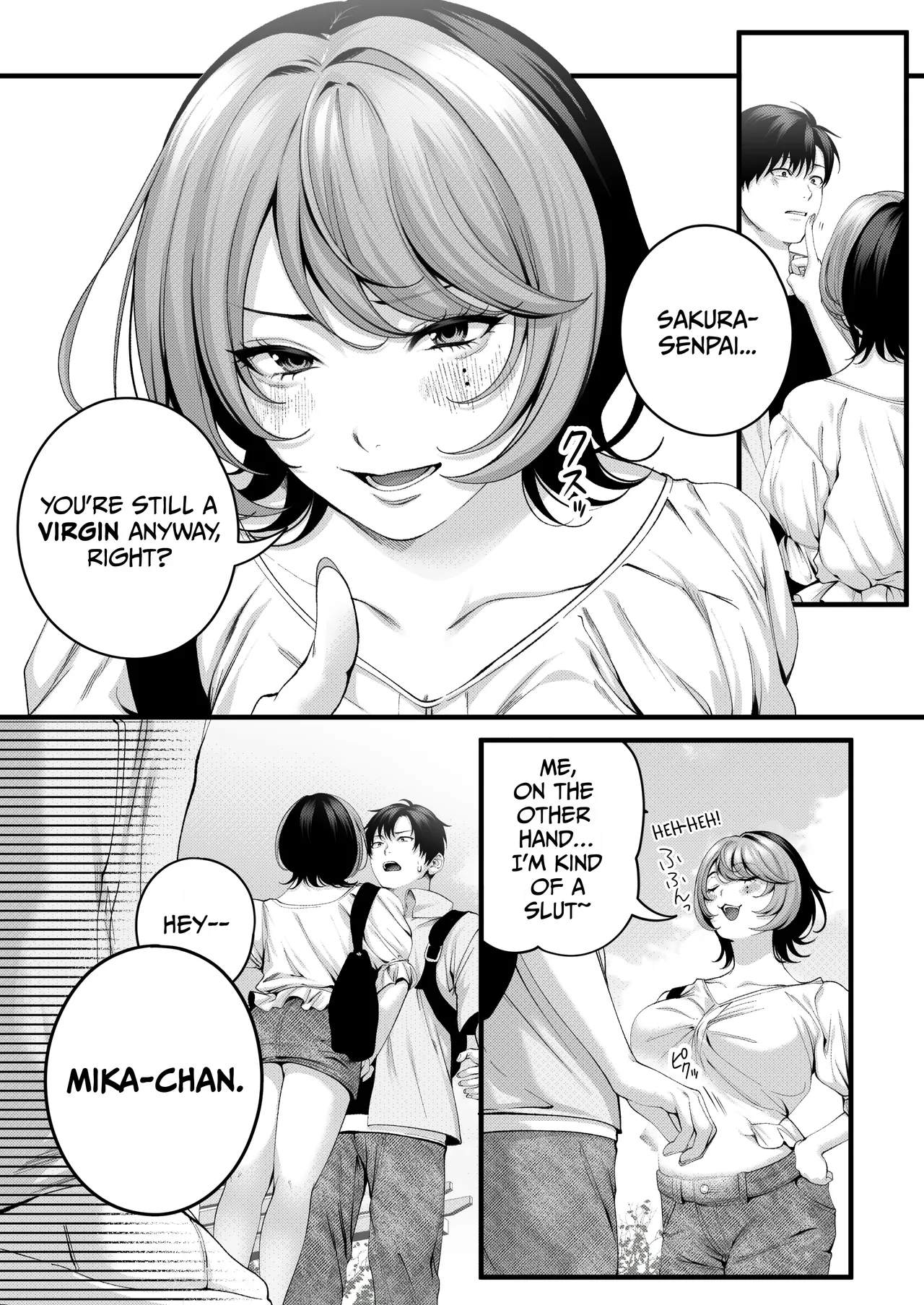 Yariman no Namaiki Kouhai to Tsukiau made no Hanashi. page 10