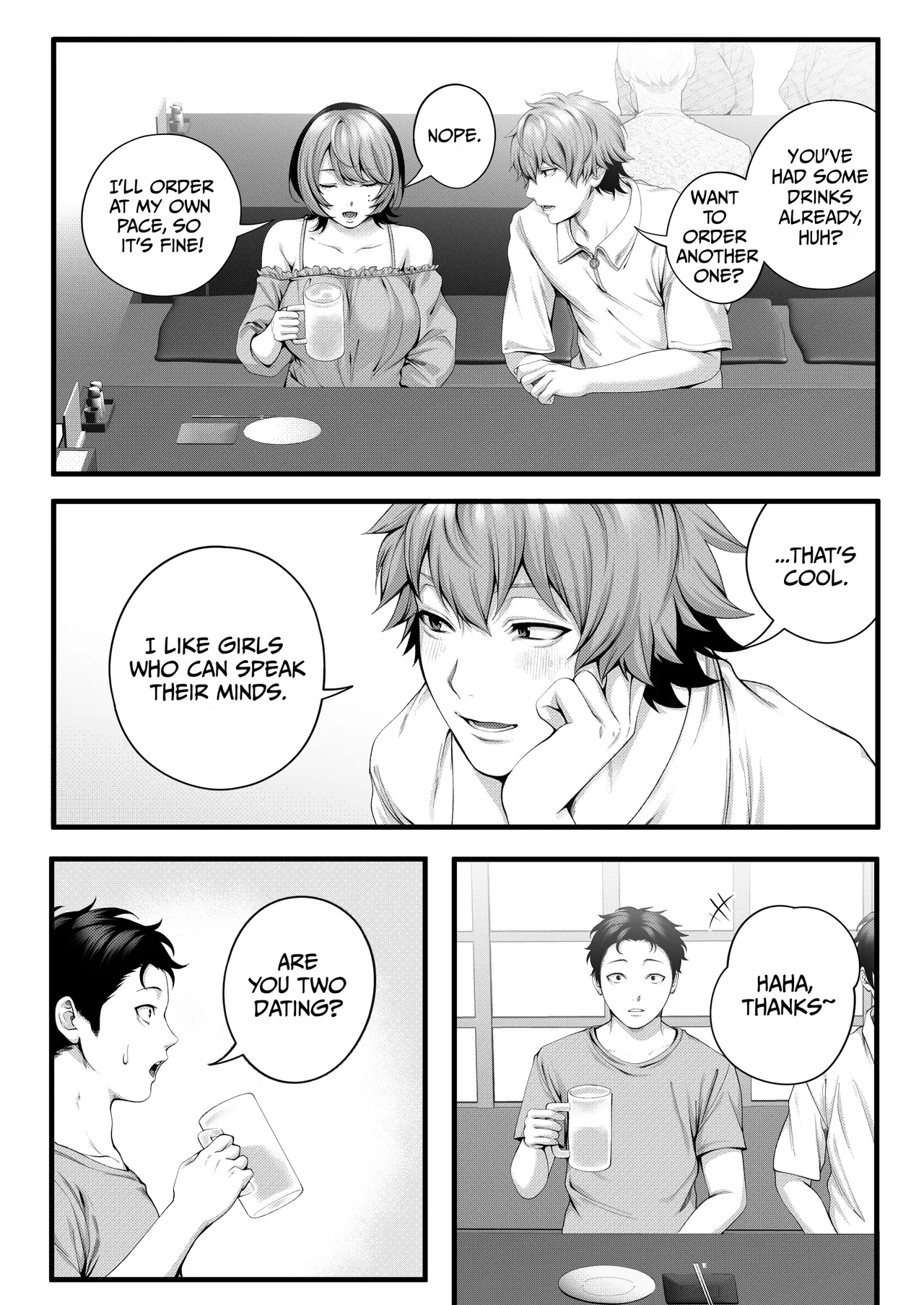 Yariman no Namaiki Kouhai to Tsukiau made no Hanashi. page 21