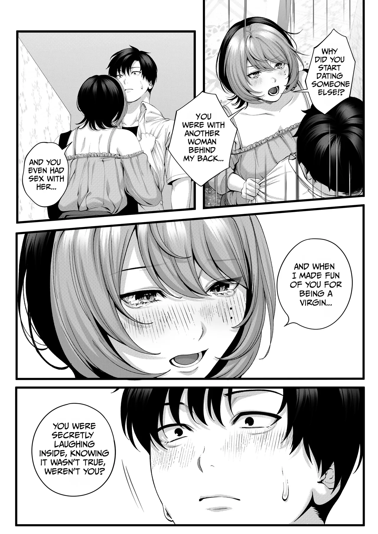 Yariman no Namaiki Kouhai to Tsukiau made no Hanashi. page 37