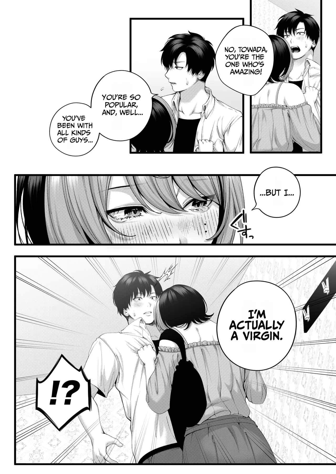 Yariman no Namaiki Kouhai to Tsukiau made no Hanashi. page 38