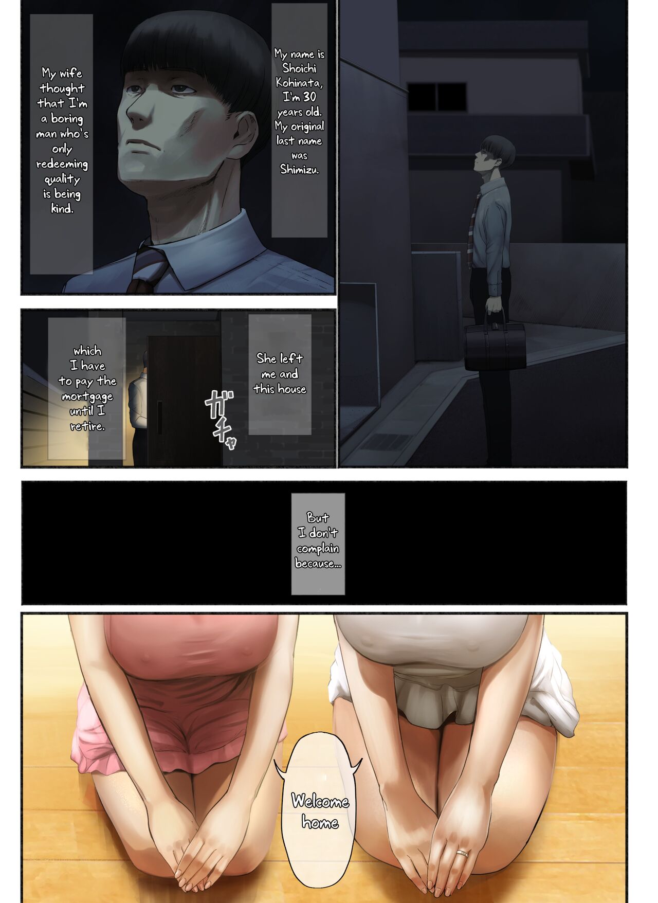 "Yasashii Dake no Otoko" to Tsuma ni Sute Raretanode... page 4