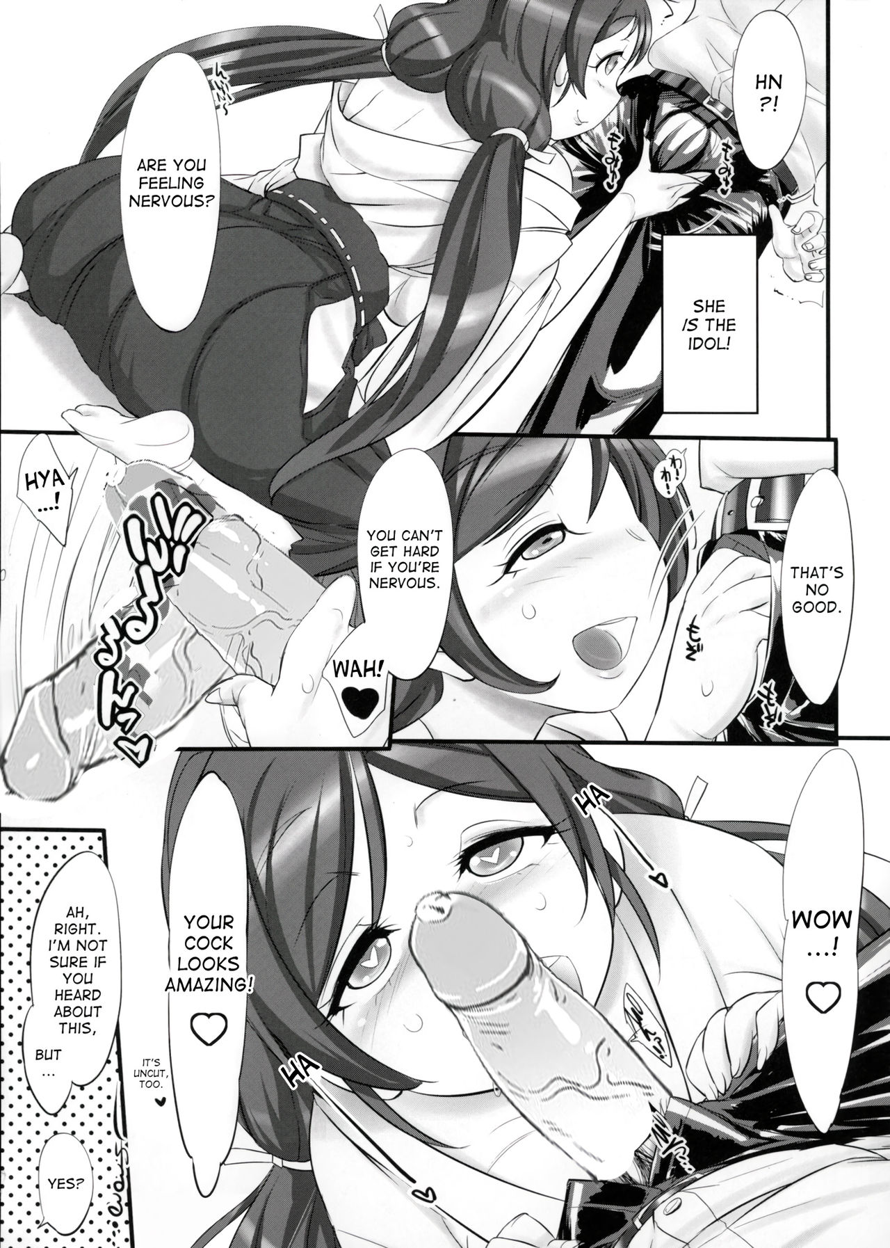 Yatte mireba eeyan ? (Love Live!) [English] [desudesu]Uncensored Redrawn by Incomplete133 page 4