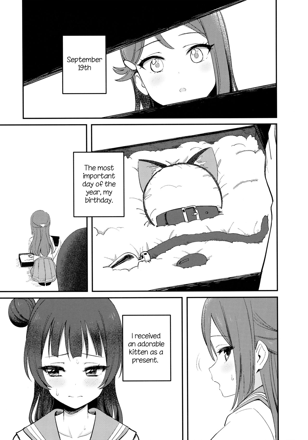 Yohaneko Training Diary page 3