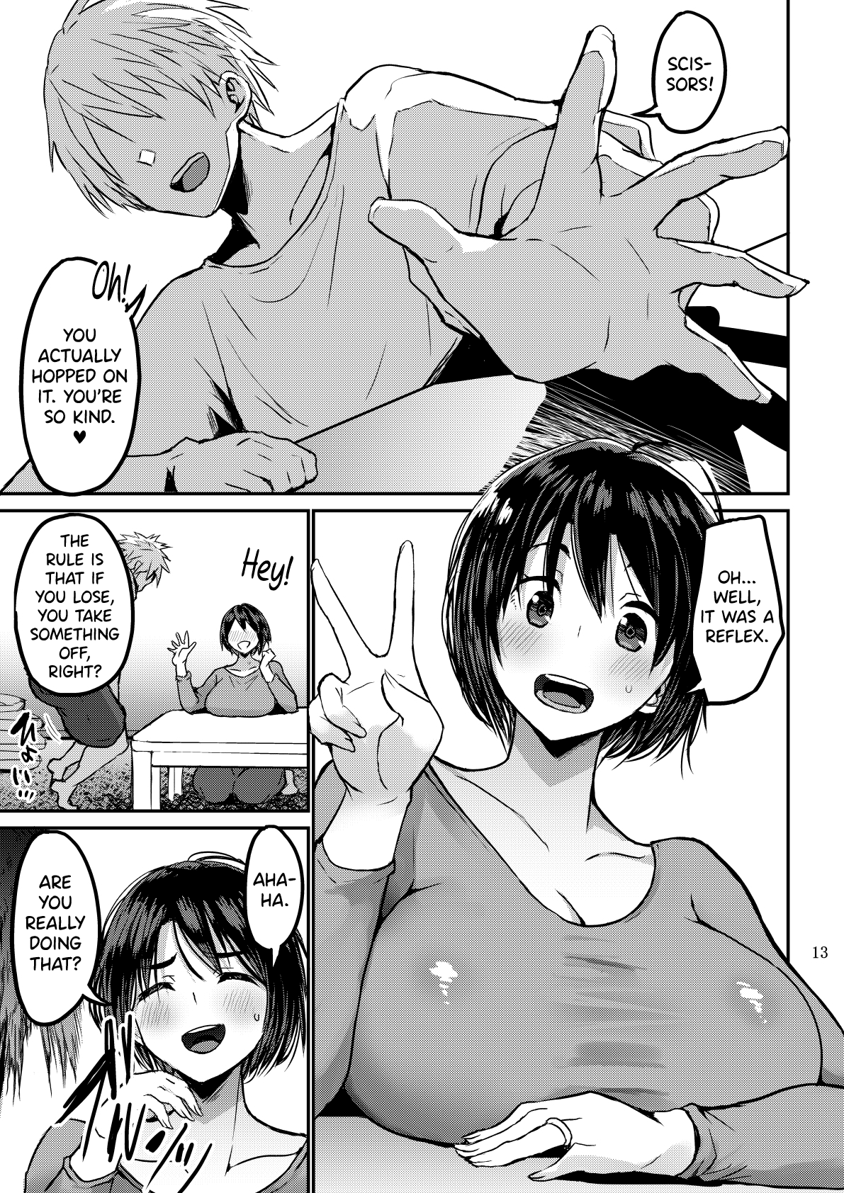 Yokkyuu Fuman ga Tamatte Hoka no Otoko no Chinpo Case ni Natteshimatta Oku-san page 14