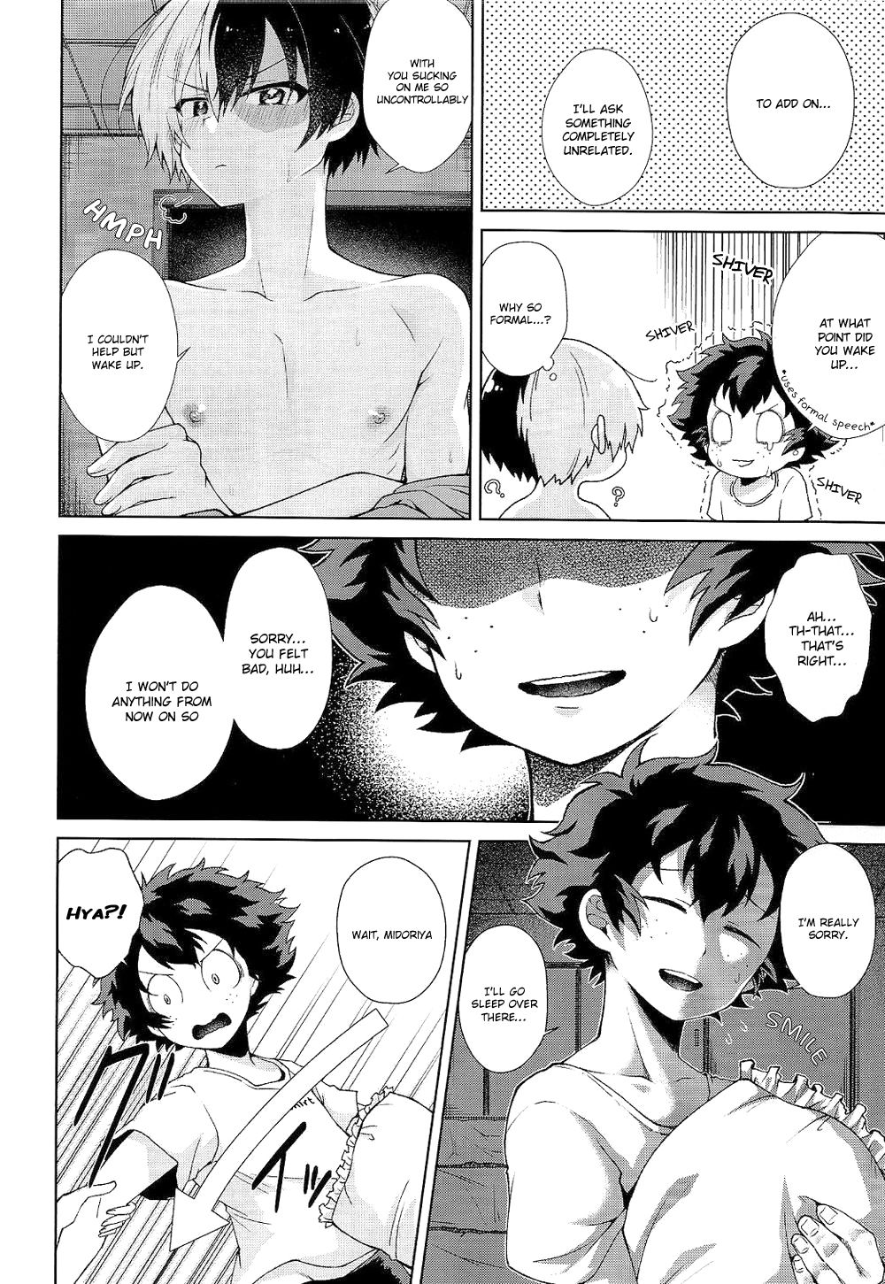 Yoru wa Mijikashi Koiseyo Shounen page 18