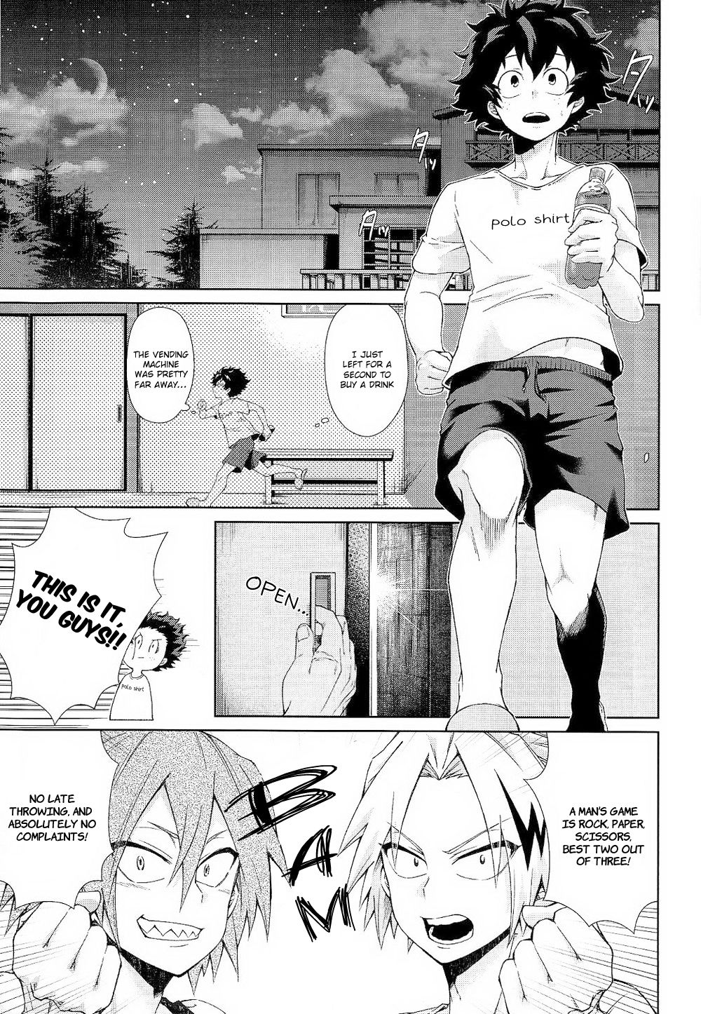 Yoru wa Mijikashi Koiseyo Shounen page 5