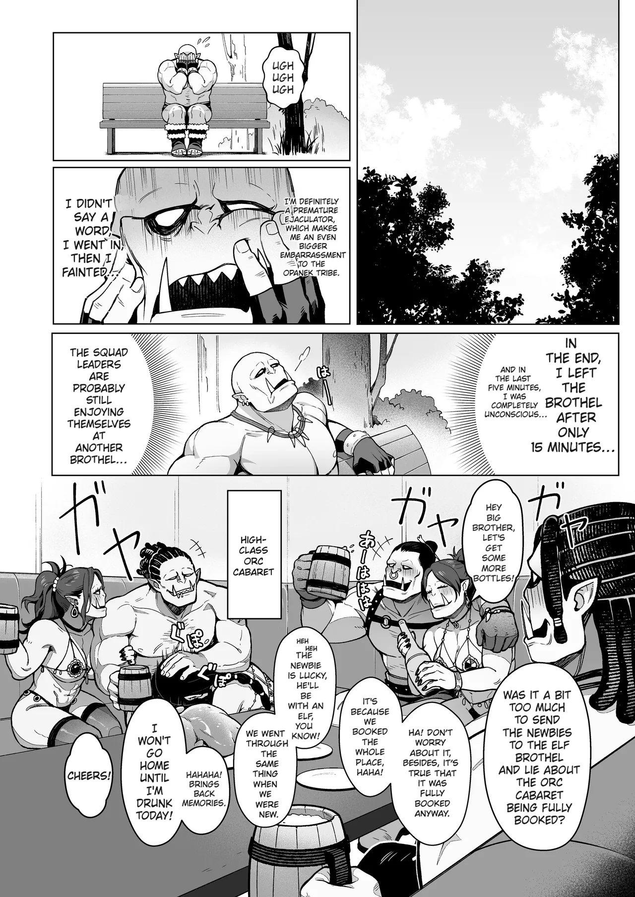Yosei Shoukan 3-goushitsu Lacy ~Kasshoku Hada Elf o Shimei Shita Dotei Orc~ 1 page 24