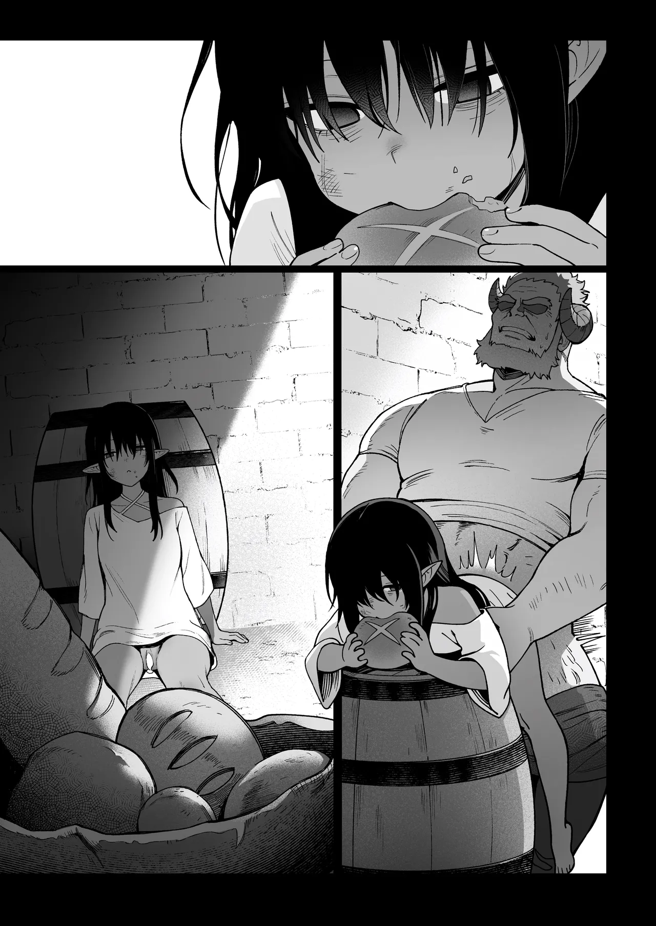 Yosei Shoukan 3-goushitsu Lacy ~Kasshoku Hada Elf o Shimei Shita Dotei Orc~ 1 page 29