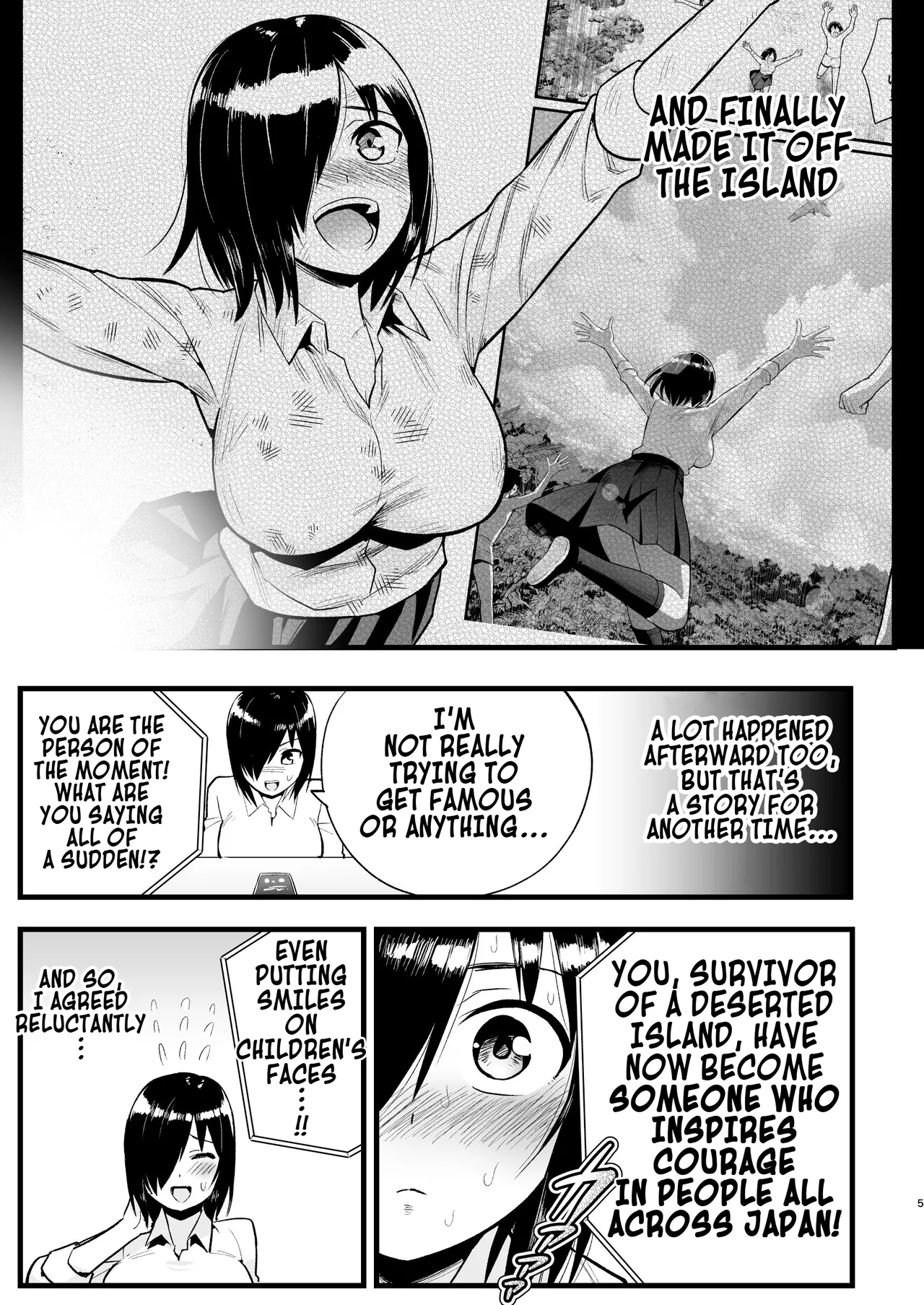Yoshimura-san Accidentally Walks Onto an AV Set! page 4