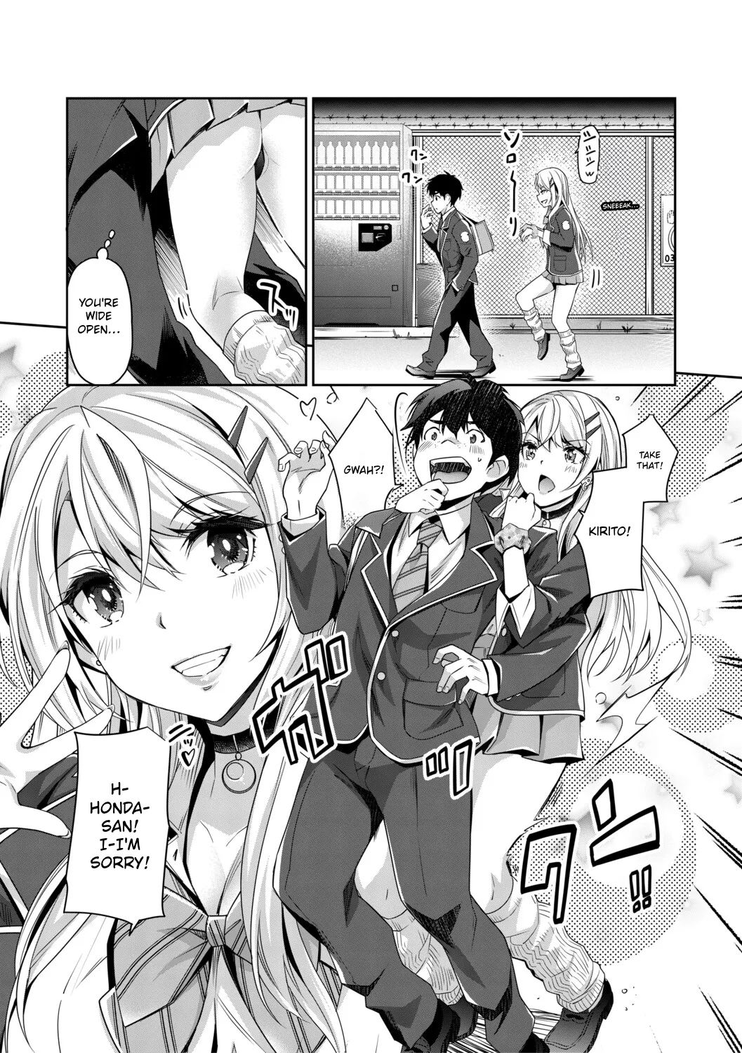 You Can't Escape a Gyaru's Reverse-Rape! page 12