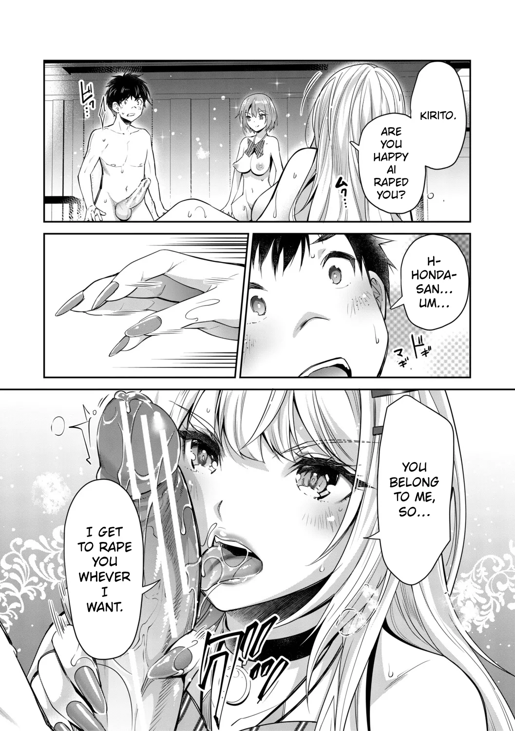 You Can't Escape a Gyaru's Reverse-Rape! page 136