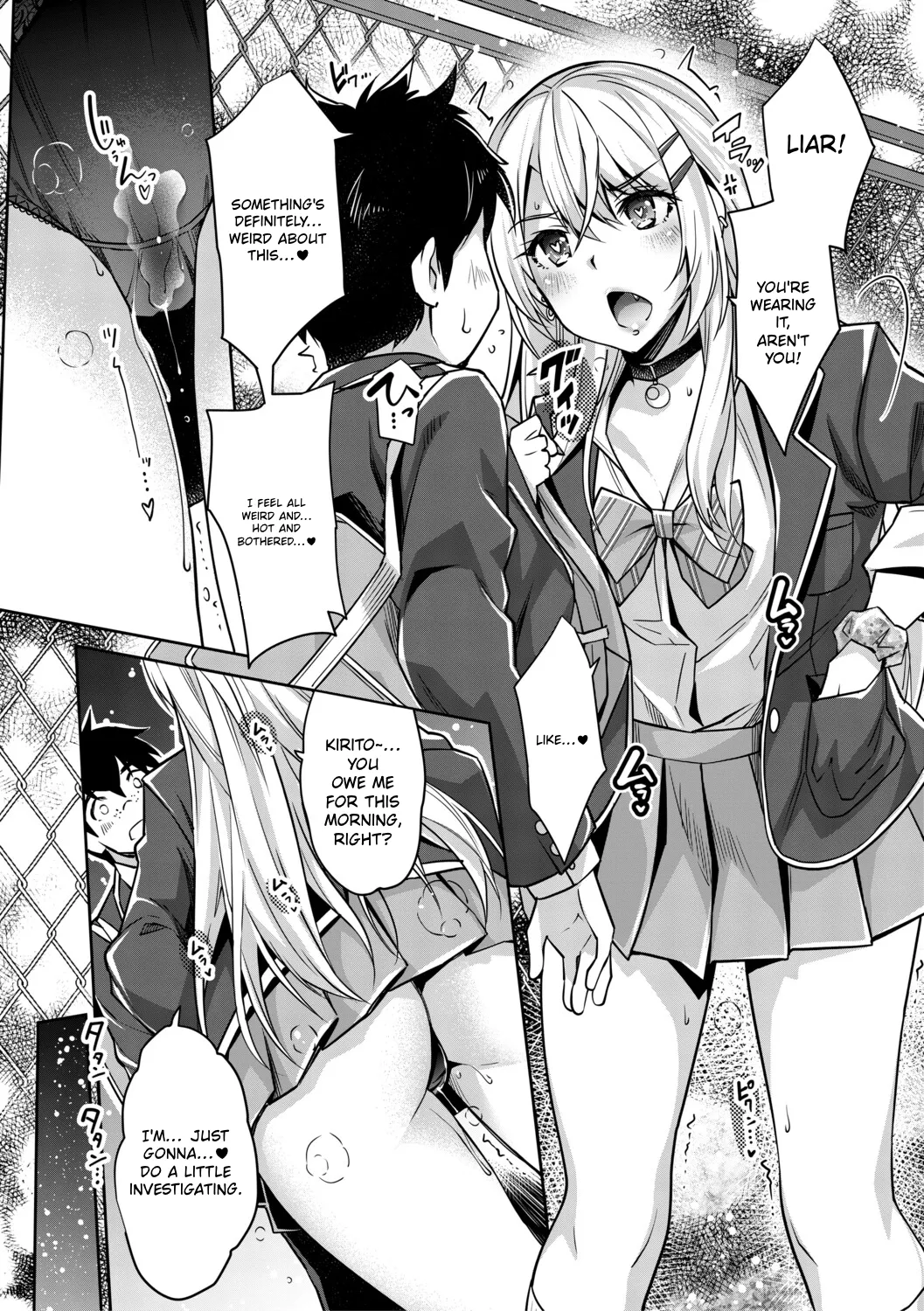 You Can't Escape a Gyaru's Reverse-Rape! page 14