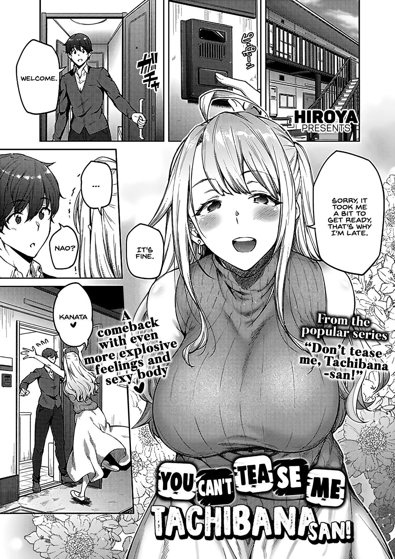 You can't tease me Tachibana-san! page 1